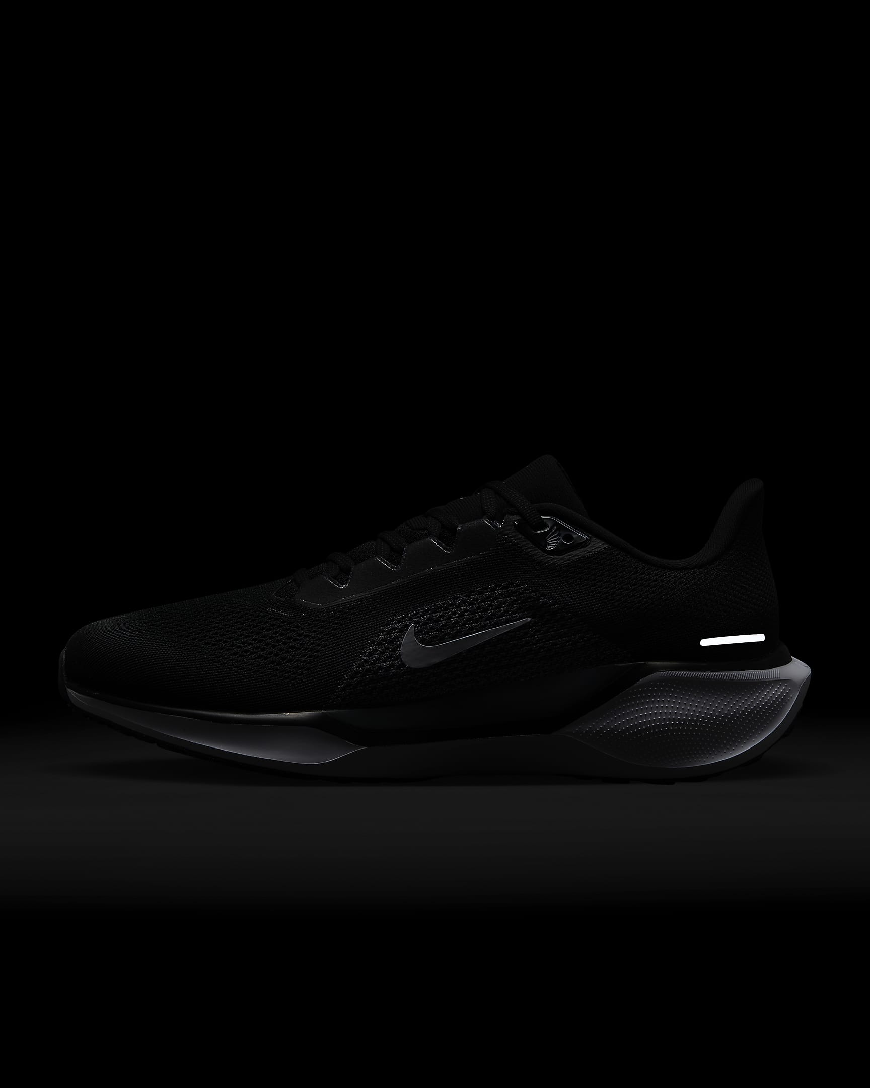 Nike Pegasus 41 Men's Road Running Shoes (Extra Wide) - Black/Anthracite/White