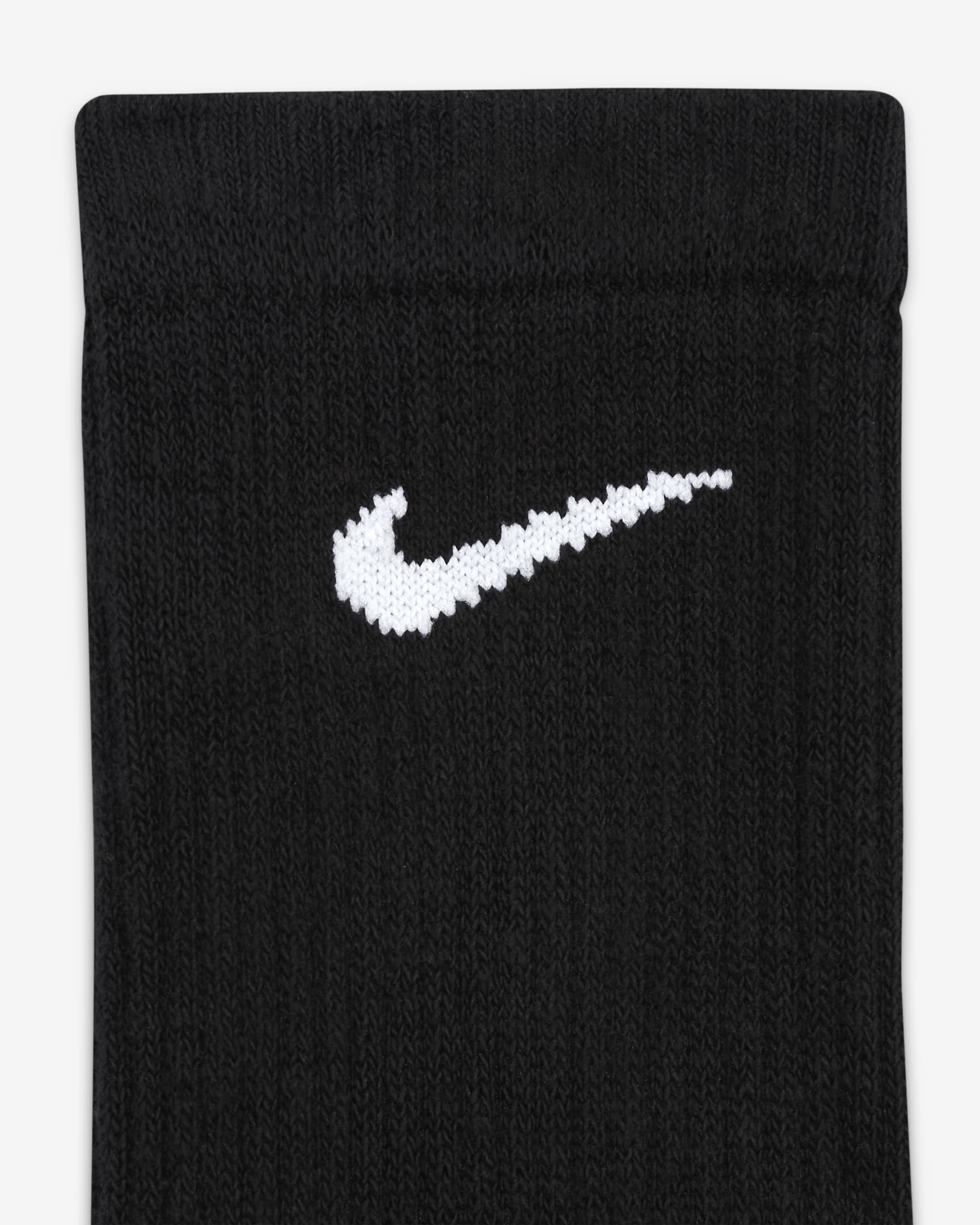 Nike Everyday Plus Cushioned Training Crew Socks (3 Pairs) - Black/White