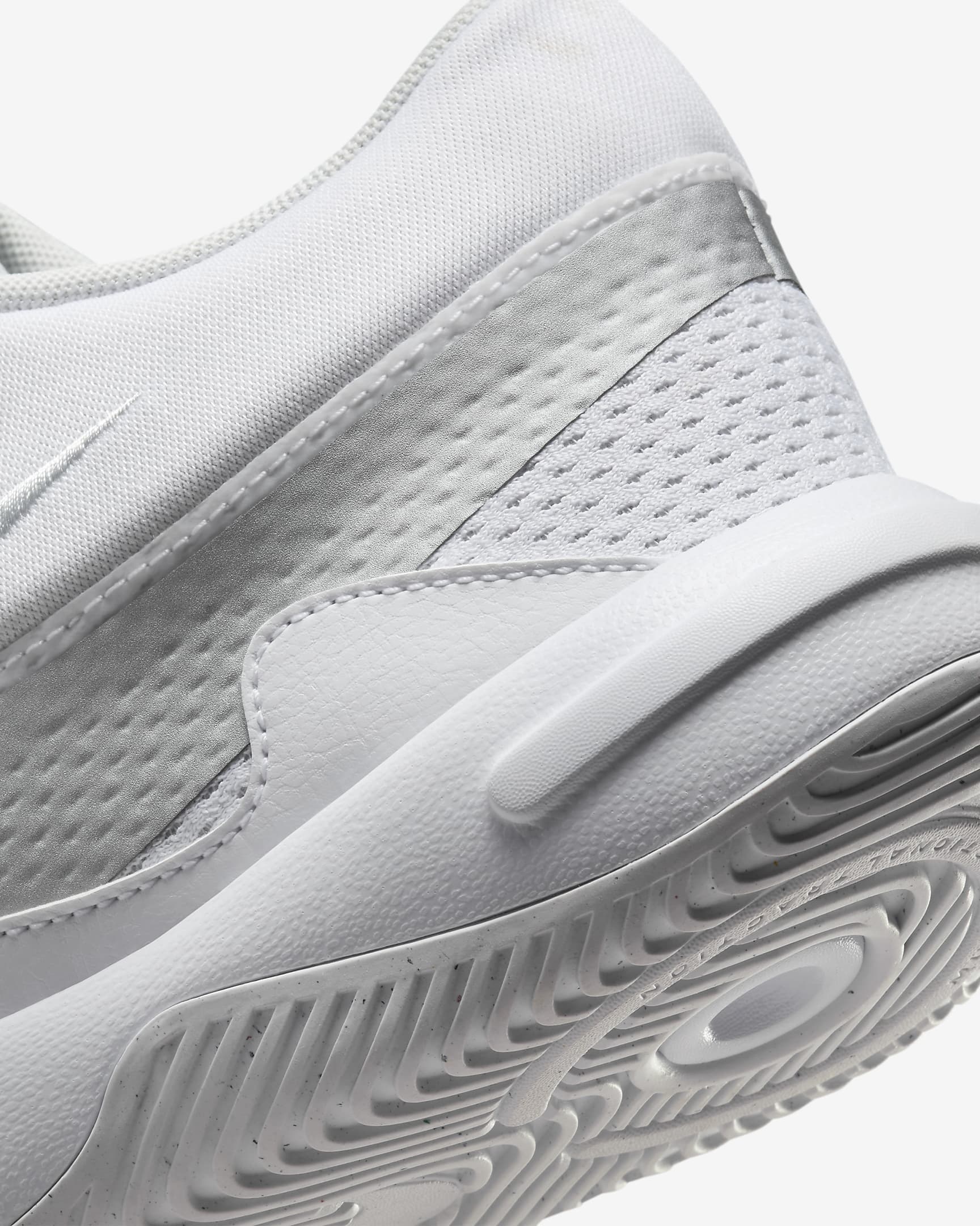 Tenis de vóleibol Nike Hyperquick - Blanco/Polvo fotón/Plata metalizado