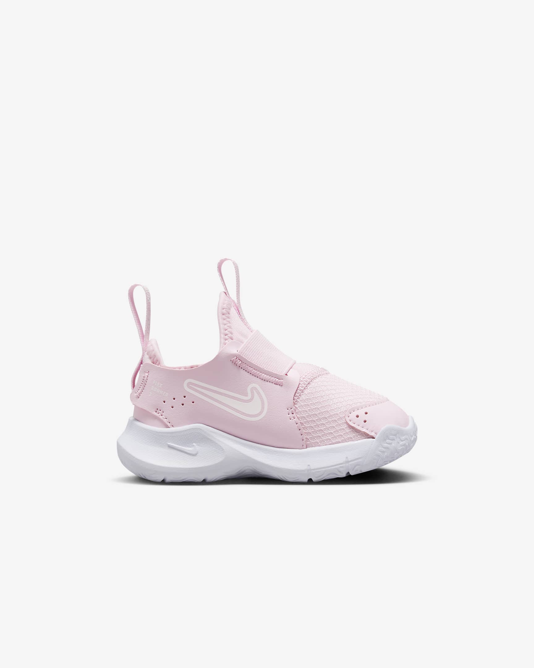 Tenis para bebé e infantil Nike Flex Runner 3 - Espuma rosa/Blanco