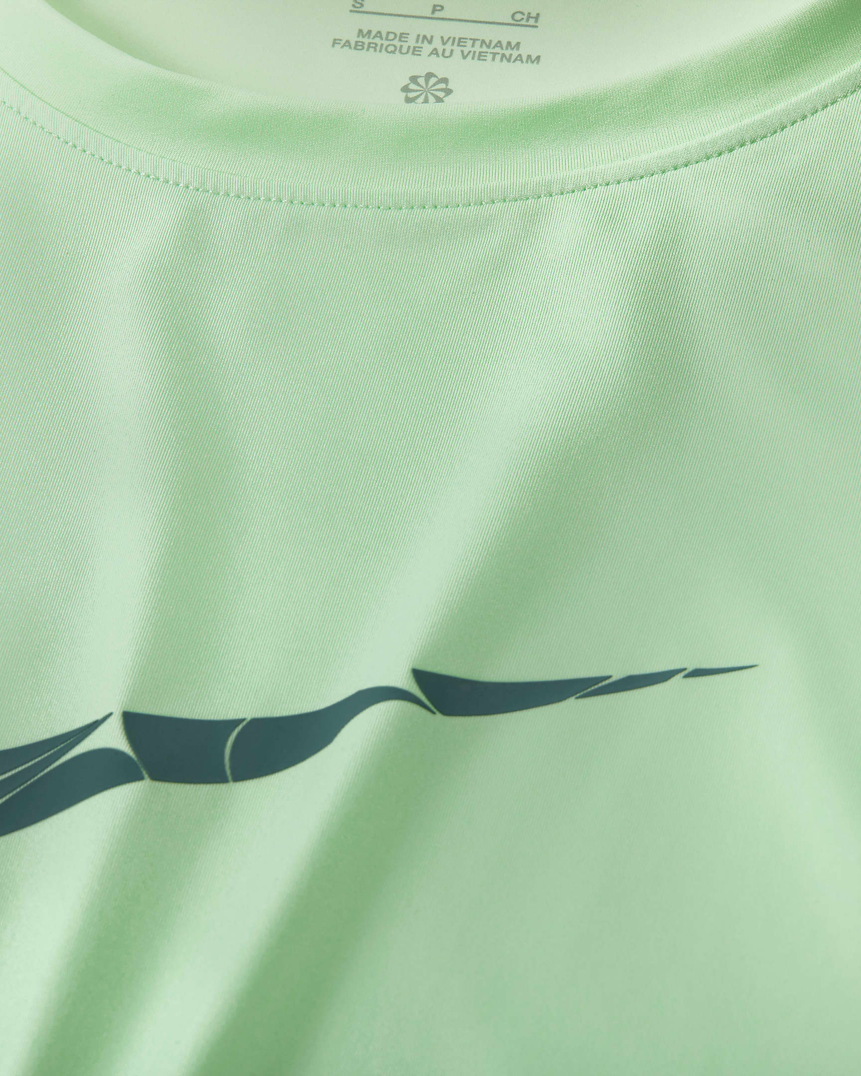 Nike One Women's Graphic Running Tank Top - Vapour Green/Bicoastal