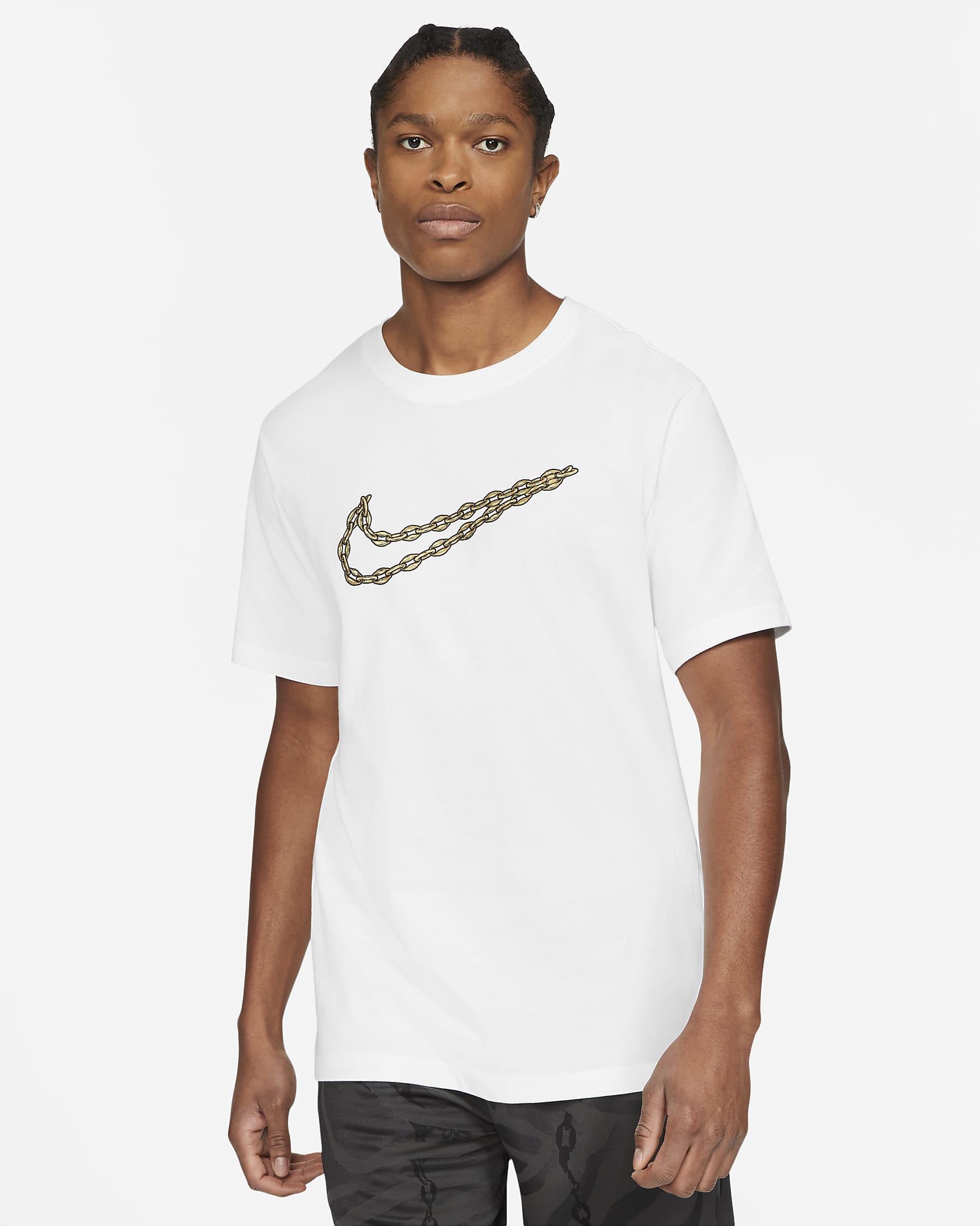 Nike Swoosh Memphis Men's Basketball T-Shirt - White