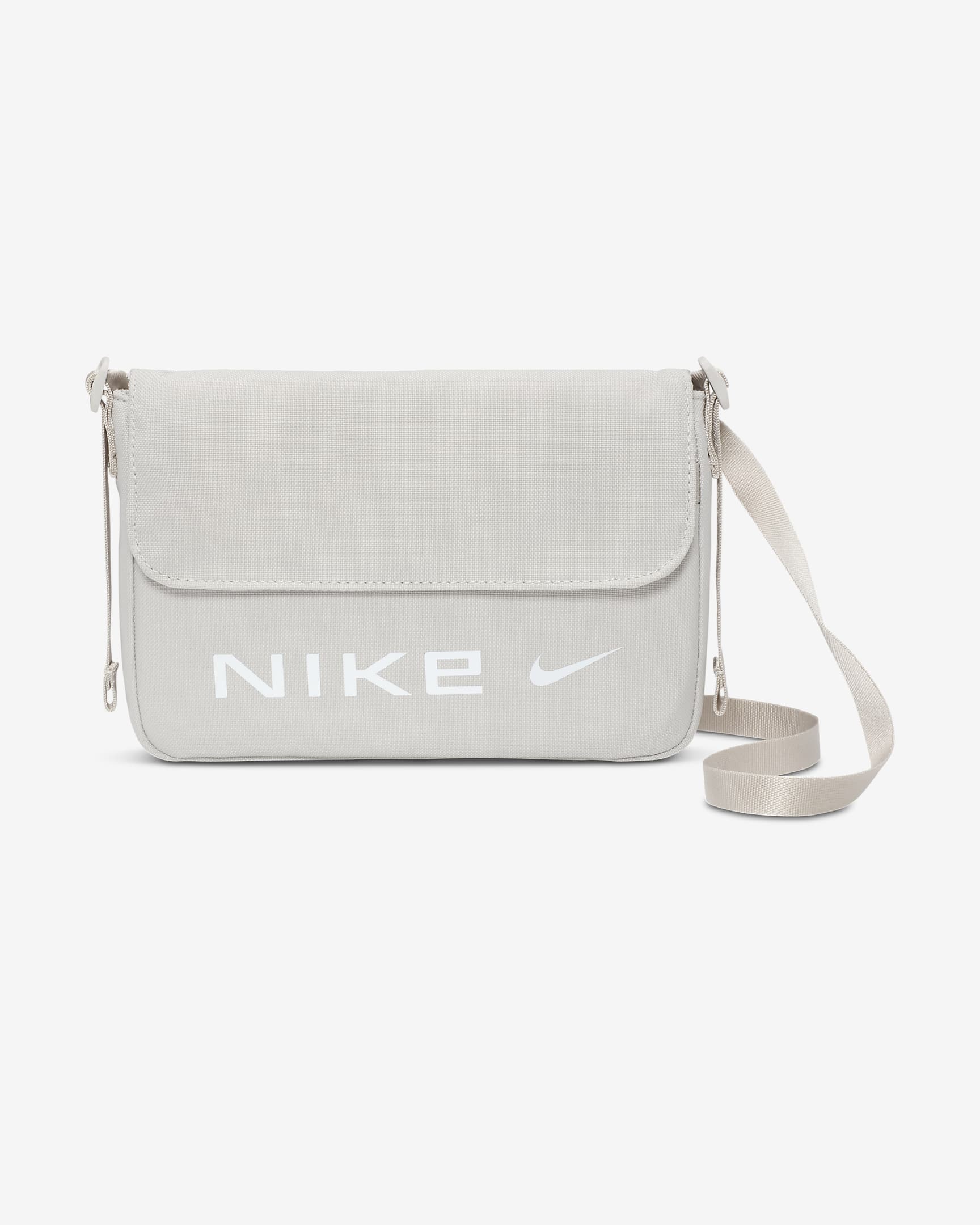 Nike Sportswear Futura Women's Cross-Body Bag (3L) - Light Iron Ore/Light Iron Ore/White