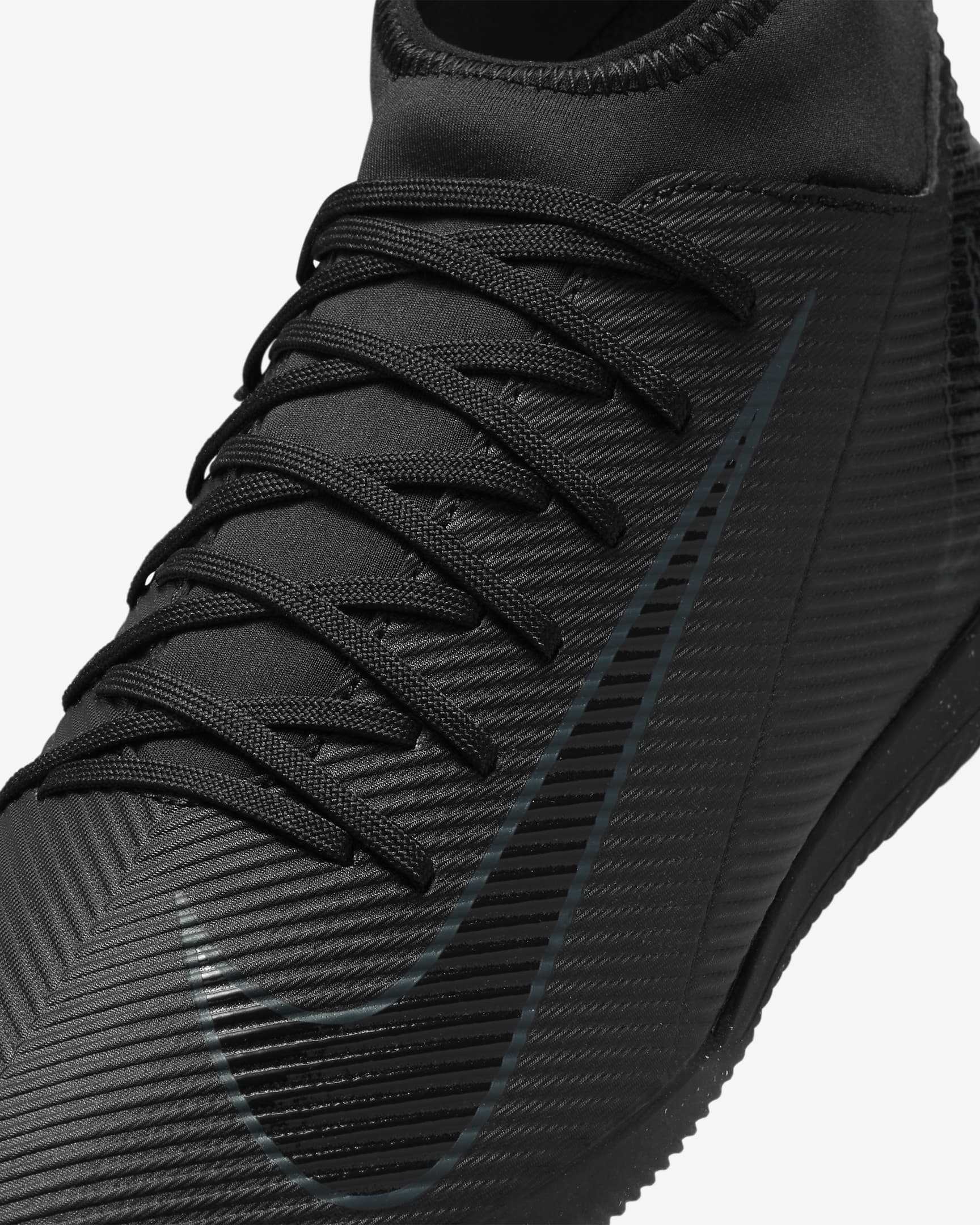 Chaussure de foot en salle montante Nike Mercurial Superfly 10 Club - Noir/Deep Jungle/Noir