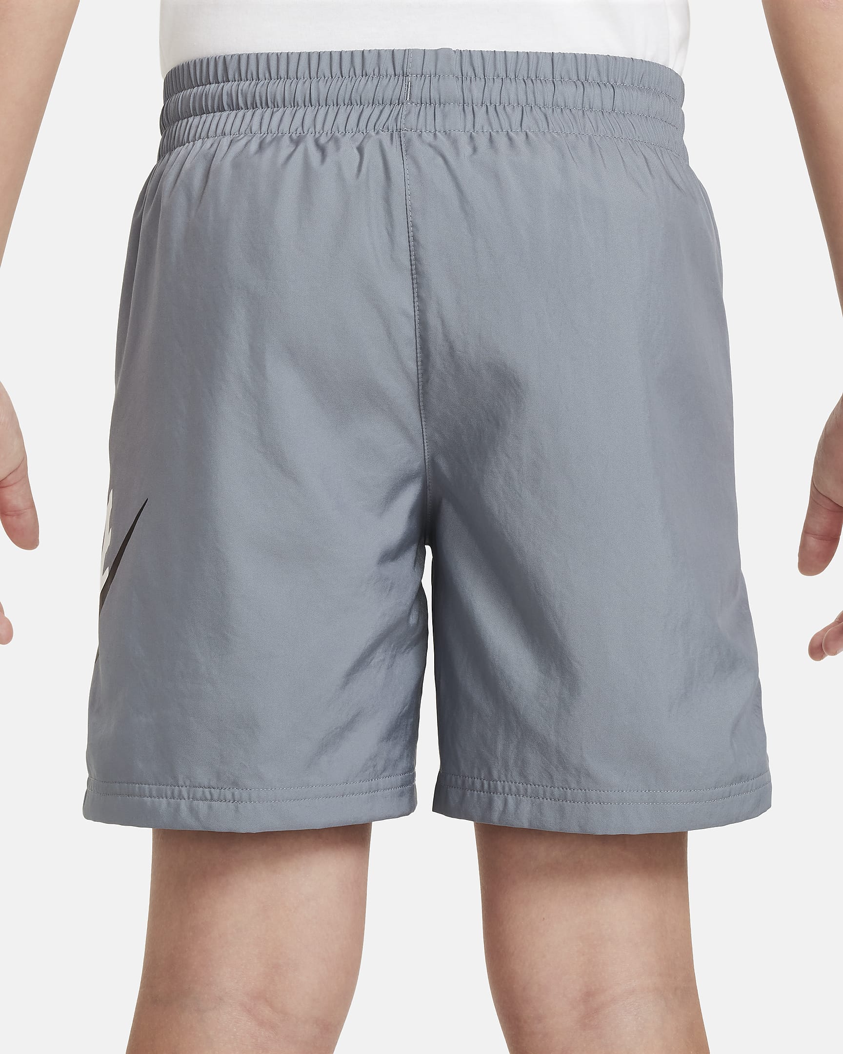 Nike Sportswear Older Kids' Woven Shorts - Smoke Grey