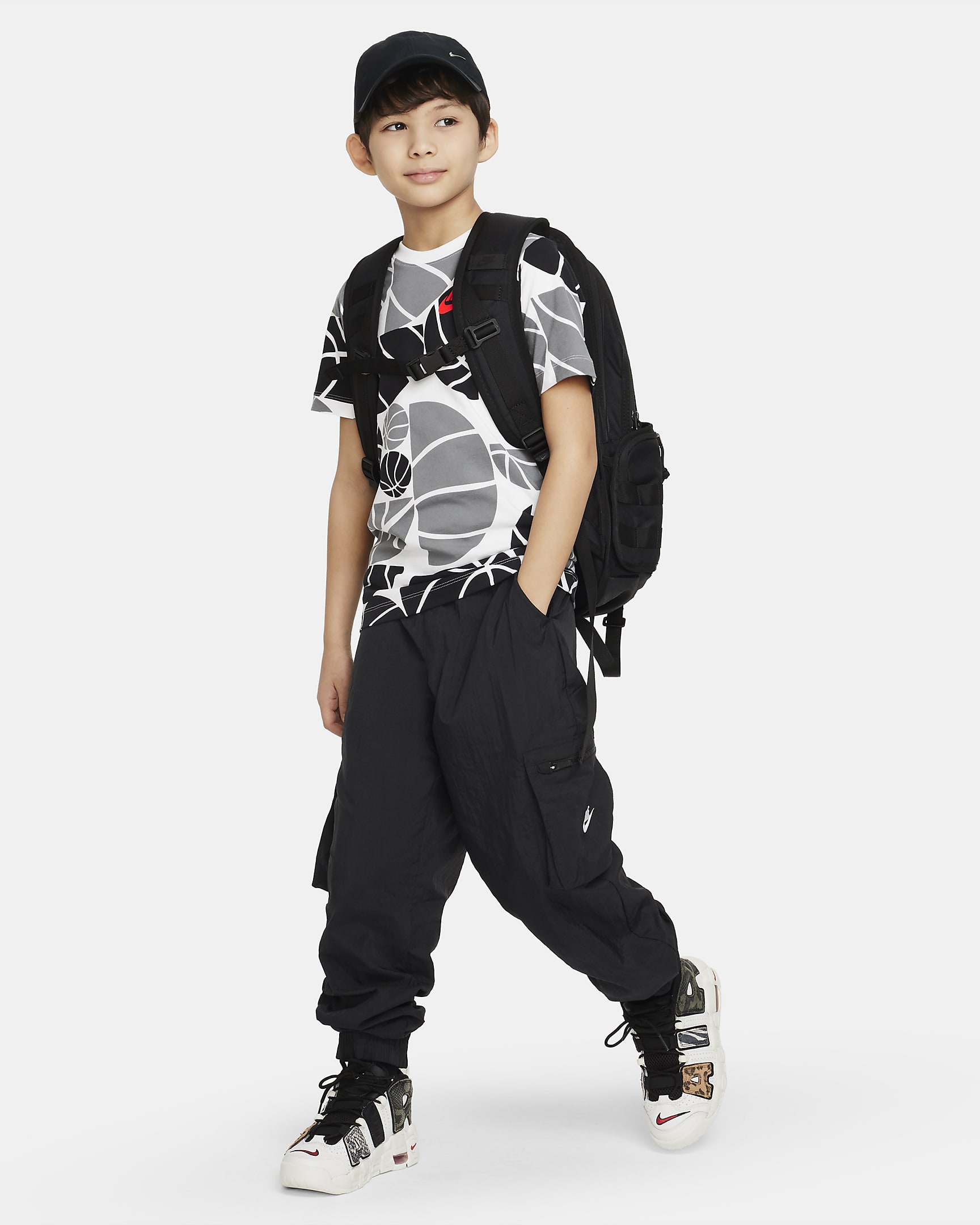 Nike Sportswear Culture of Basketball Older Kids' (Boys') T-Shirt. Nike ID