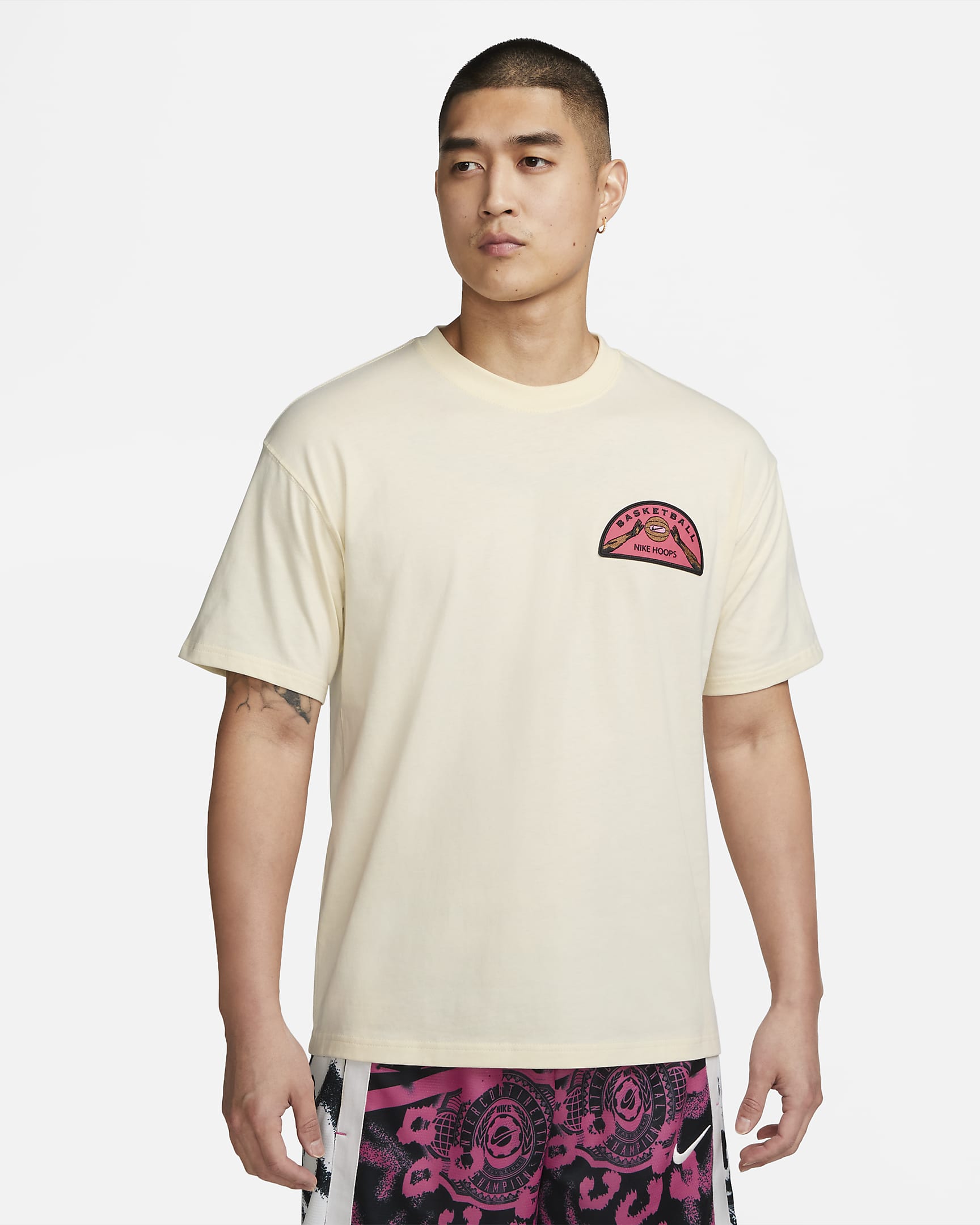 Nike Max90 Men's Basketball T-Shirt - Coconut Milk