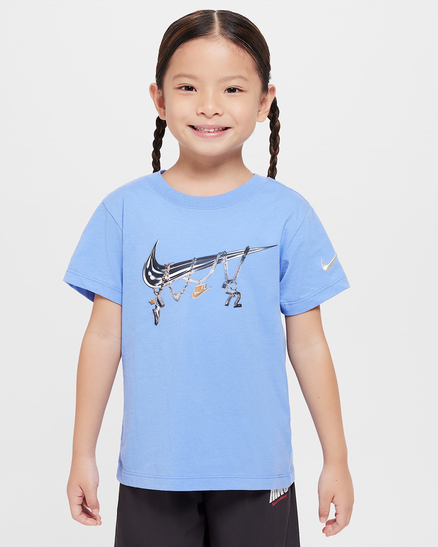 Nike Shine Little Kids' T-Shirt - Royal Pulse