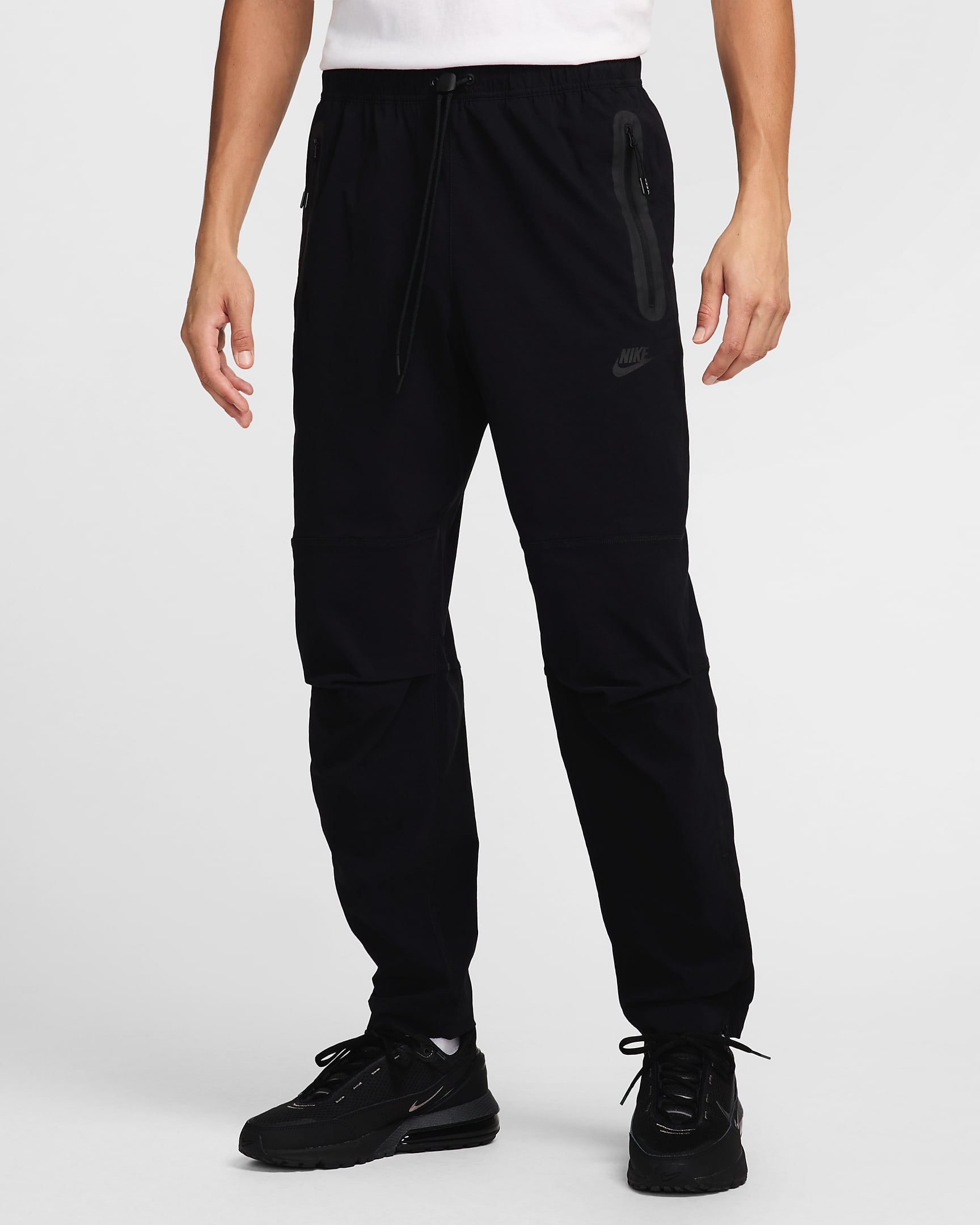 Pantalon tissé Nike Tech pour homme - Noir/Noir