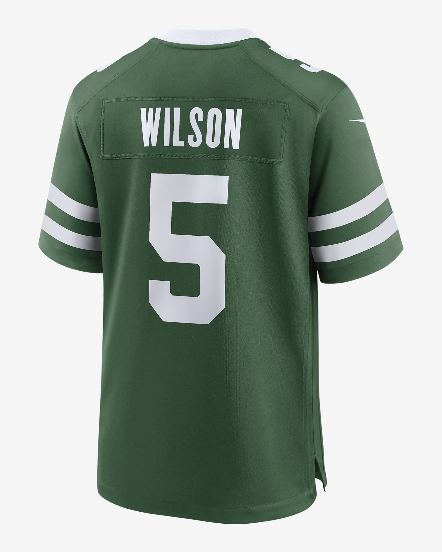 Garrett Wilson New York Jets Men's Nike NFL Game Football Jersey.