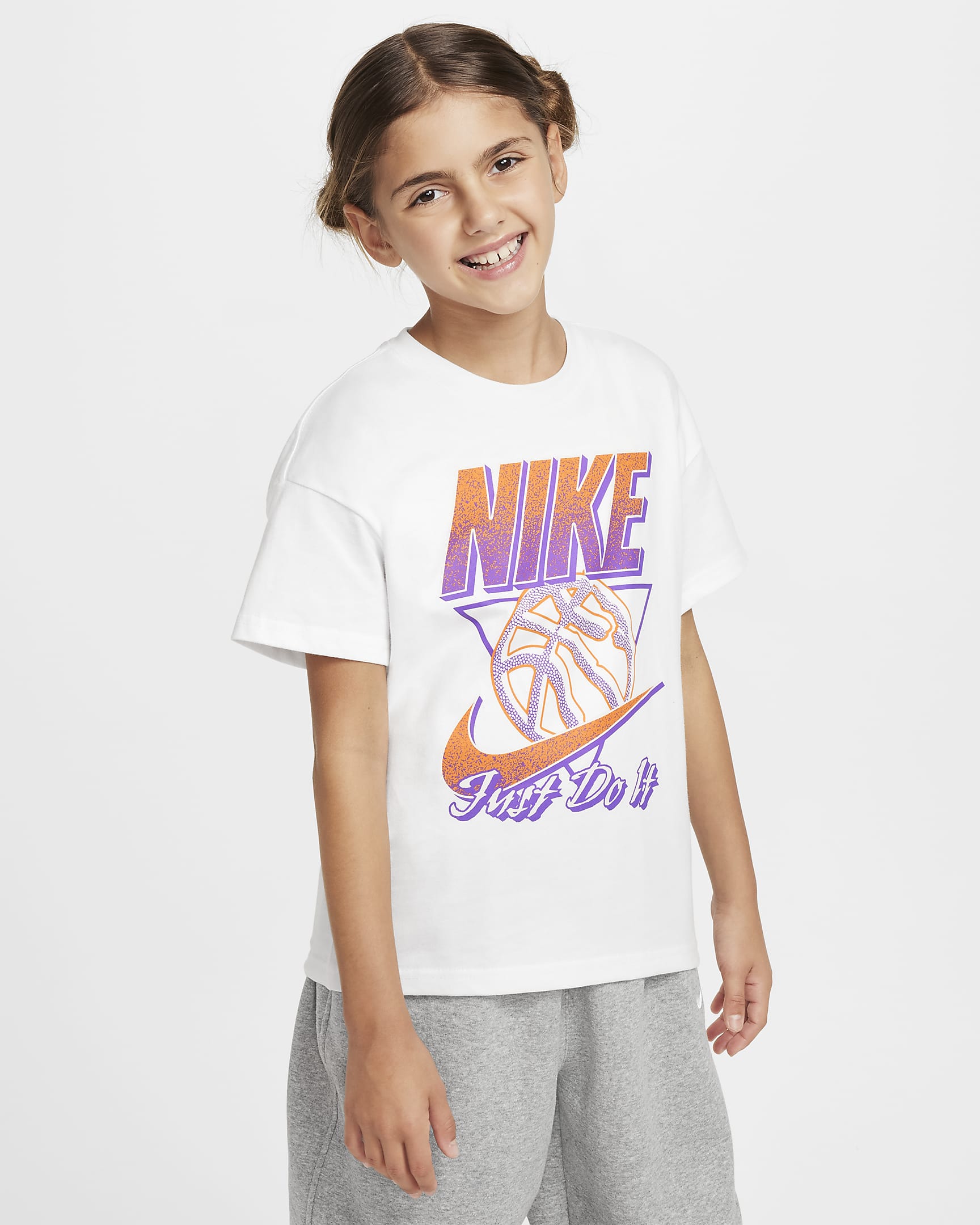 Nike Sportswear T-Shirt für ältere Kinder (Mädchen) - Weiß