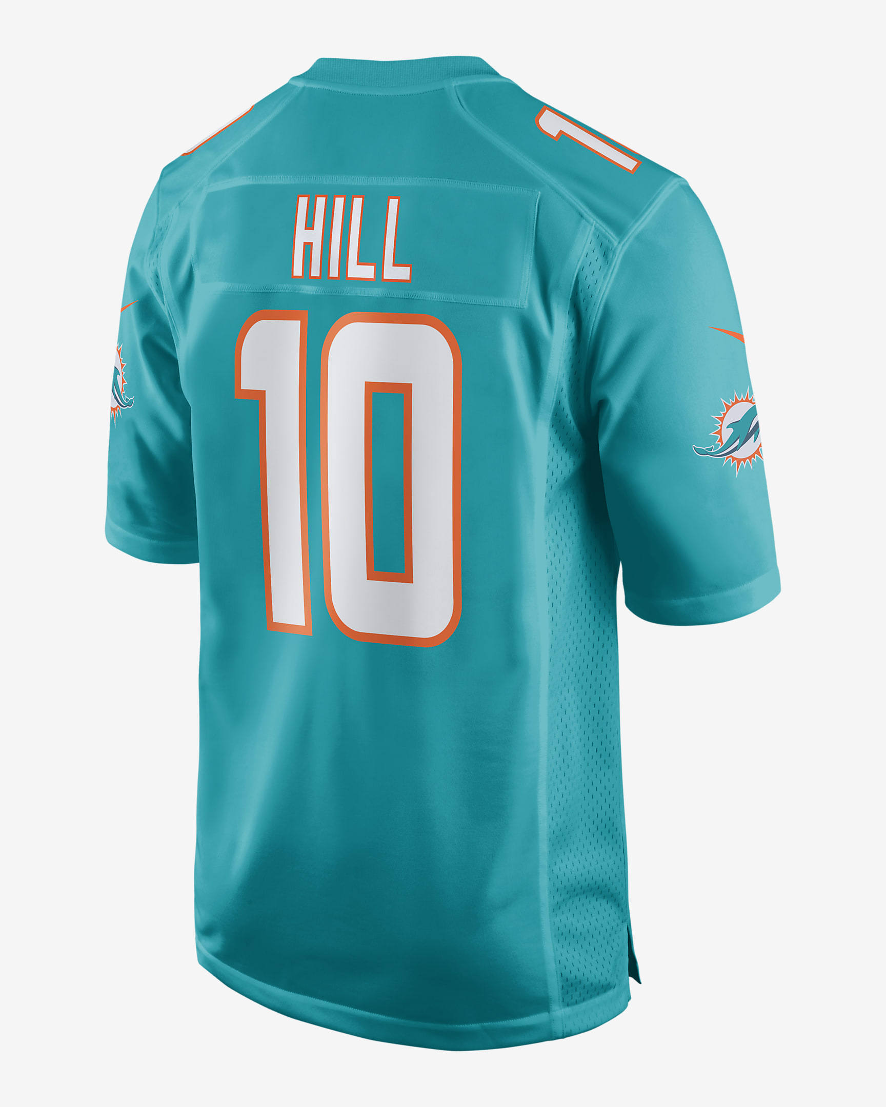 NFL Miami Dolphins (Tyreek Hill) Men's Game Football Jersey - Aqua