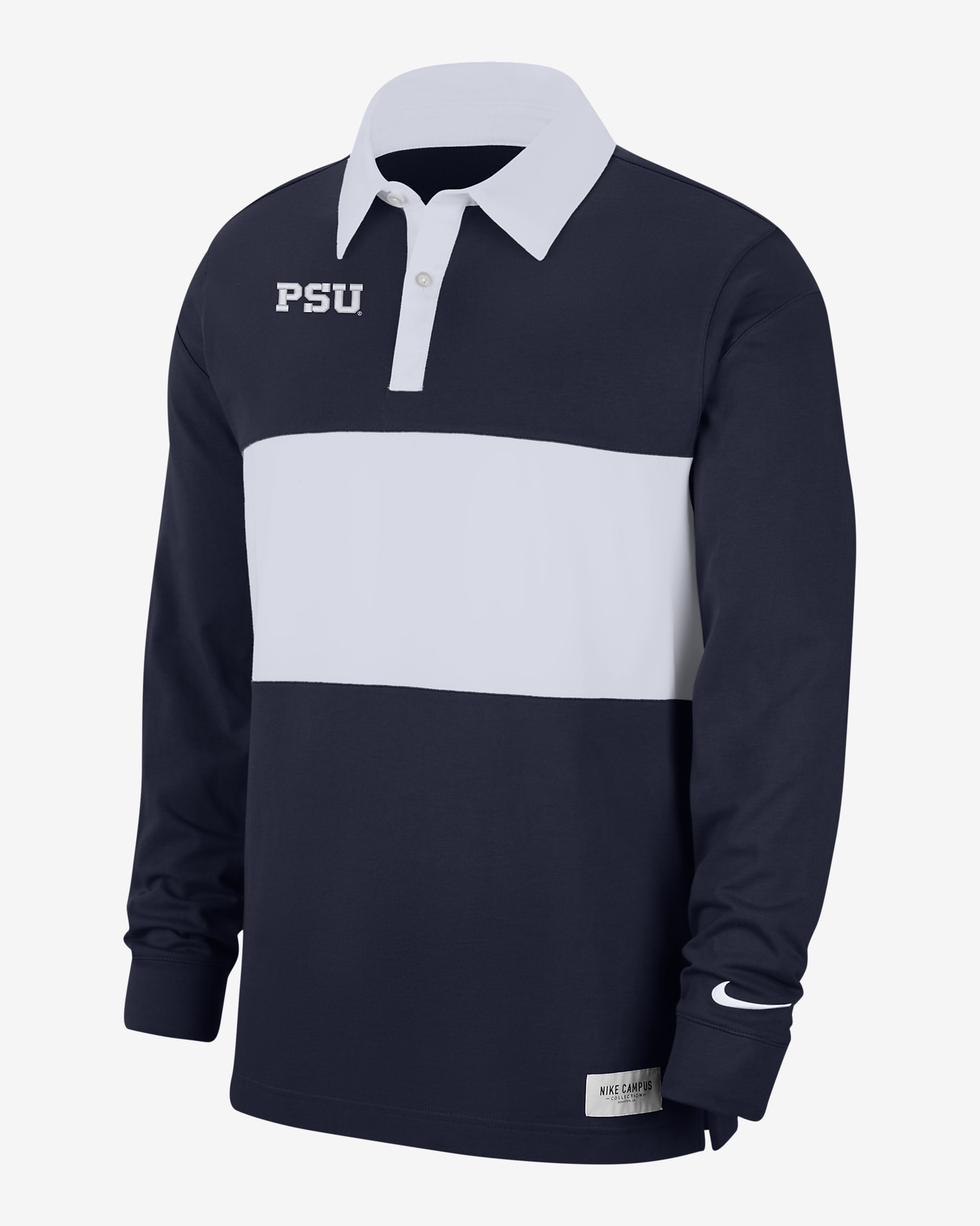 Nike College (Penn State) Long-Sleeve Striped Polo. Nike.com