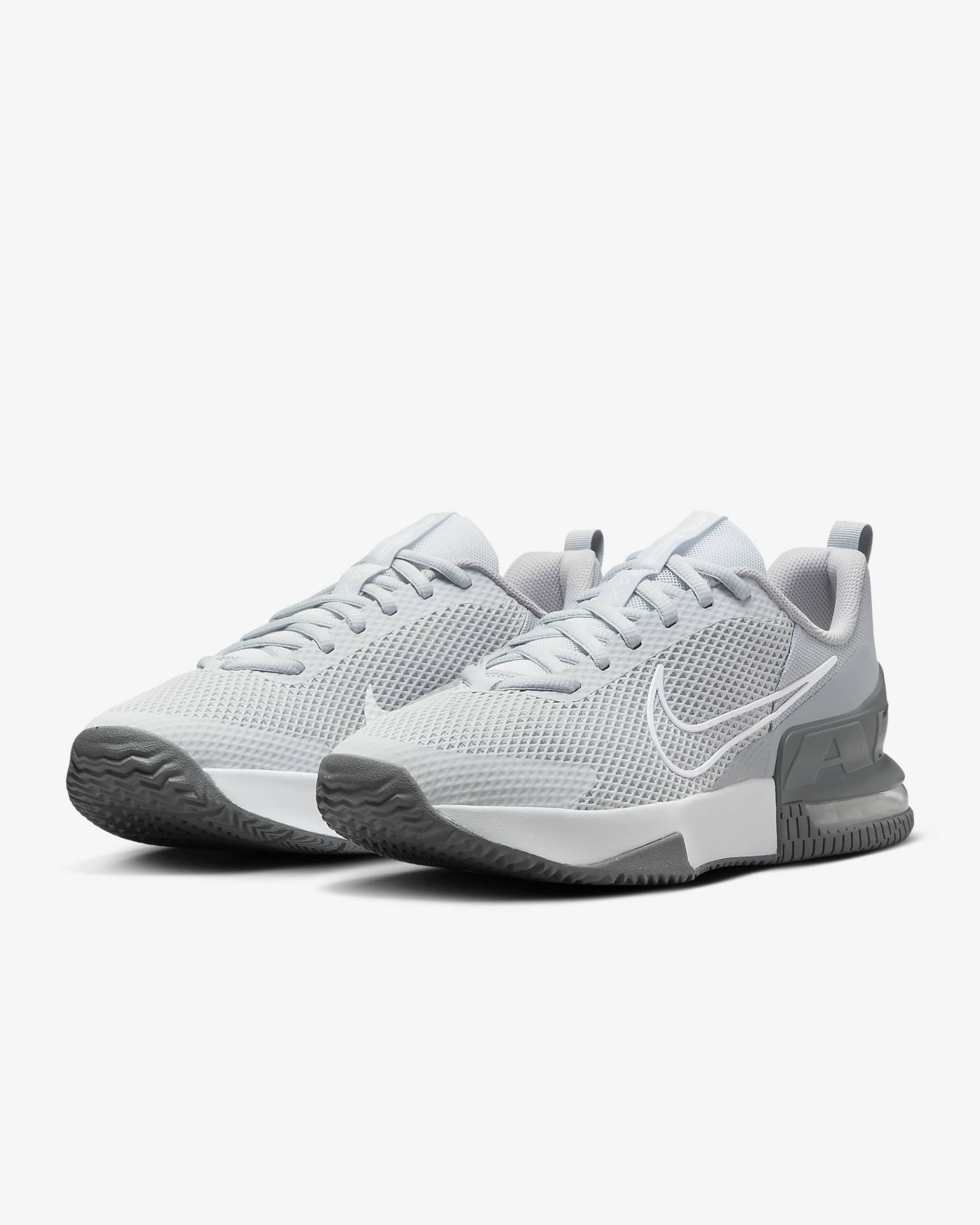 Nike Air Max Alpha Trainer 6 Men's Workout Shoes - Cool Grey/Wolf Grey/Pure Platinum/White