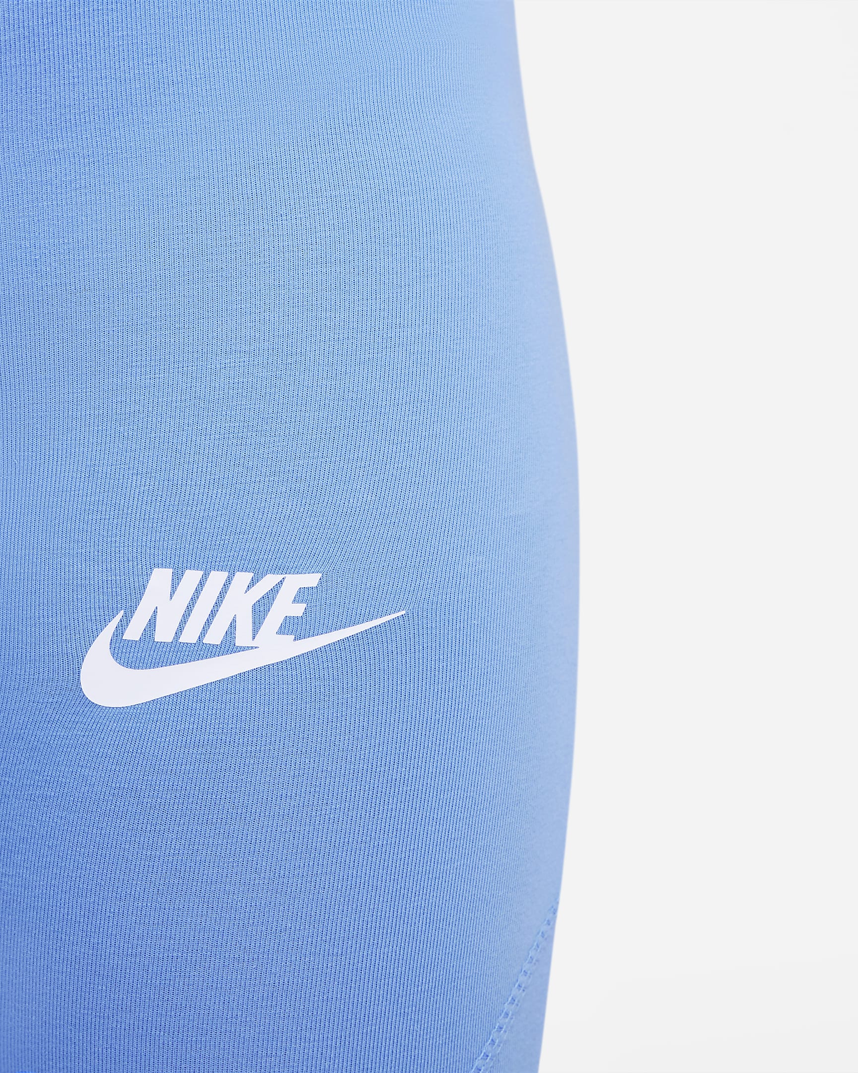 Nike Sportswear Favorites Big Kids' (Girls') High-Waisted Leggings - University Blue/Football Grey