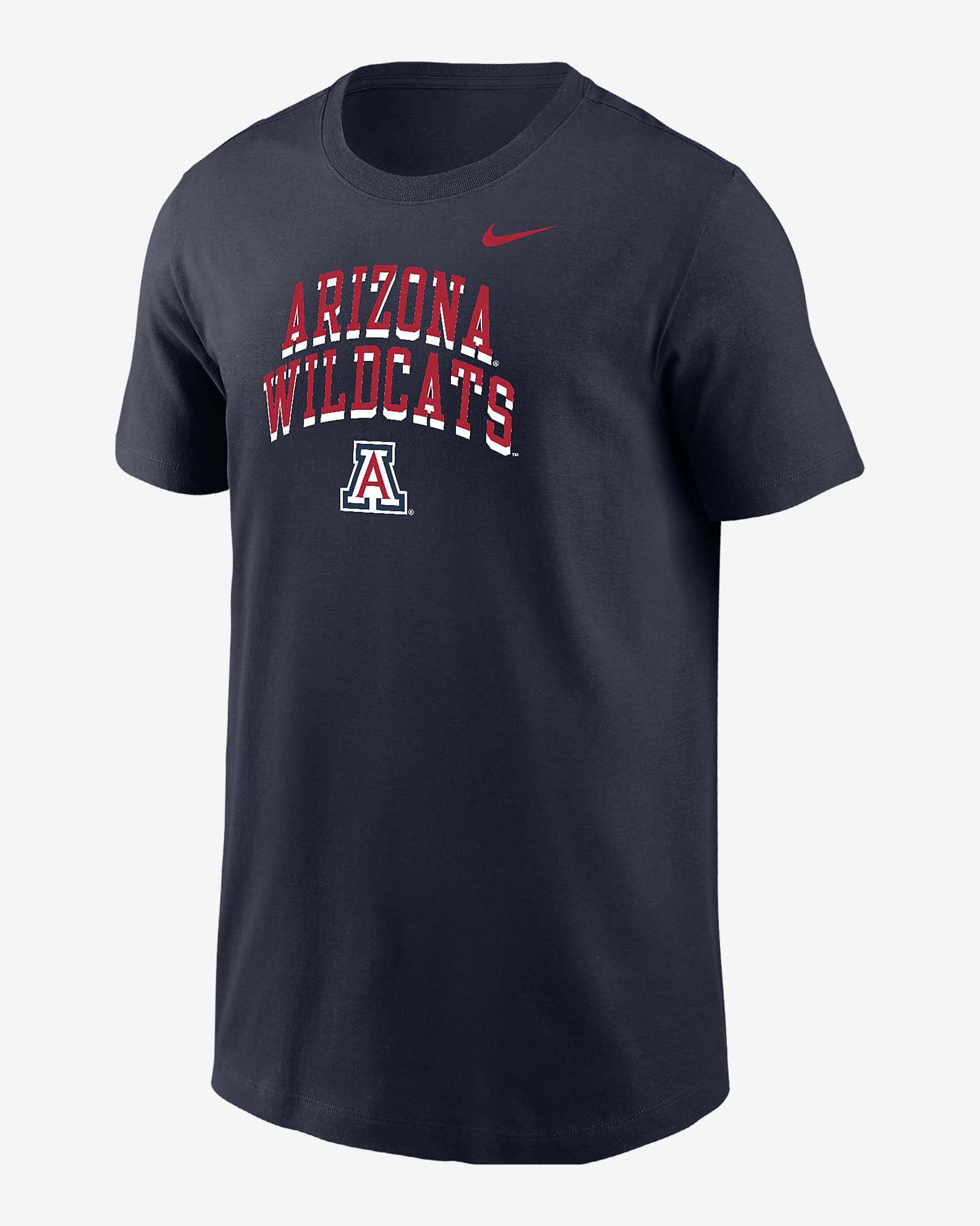 Arizona Big Kids' (Boys') Nike College T-Shirt - Navy