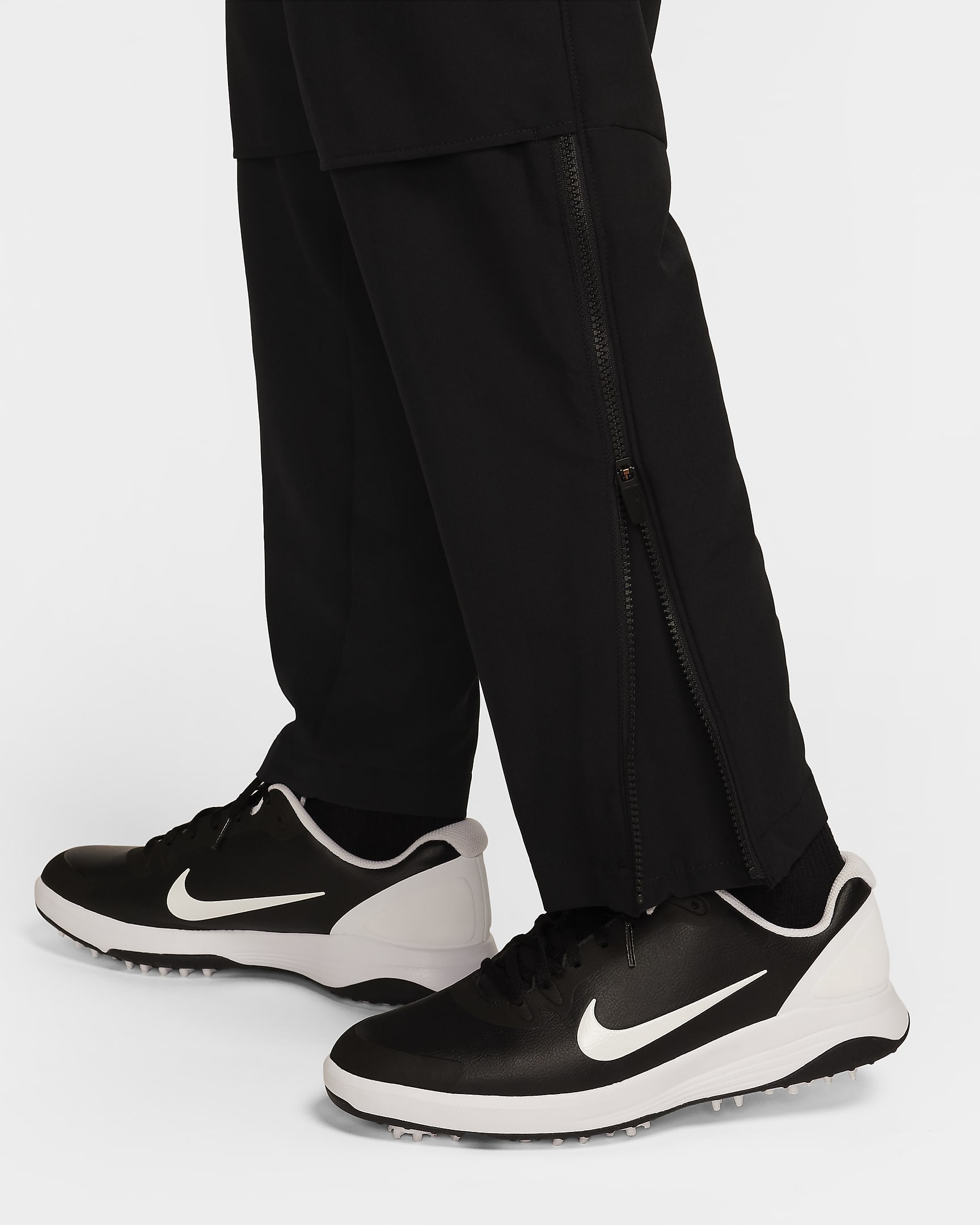 Nike Golf Club Men's Dri-FIT Golf Trousers - Black/Black/White