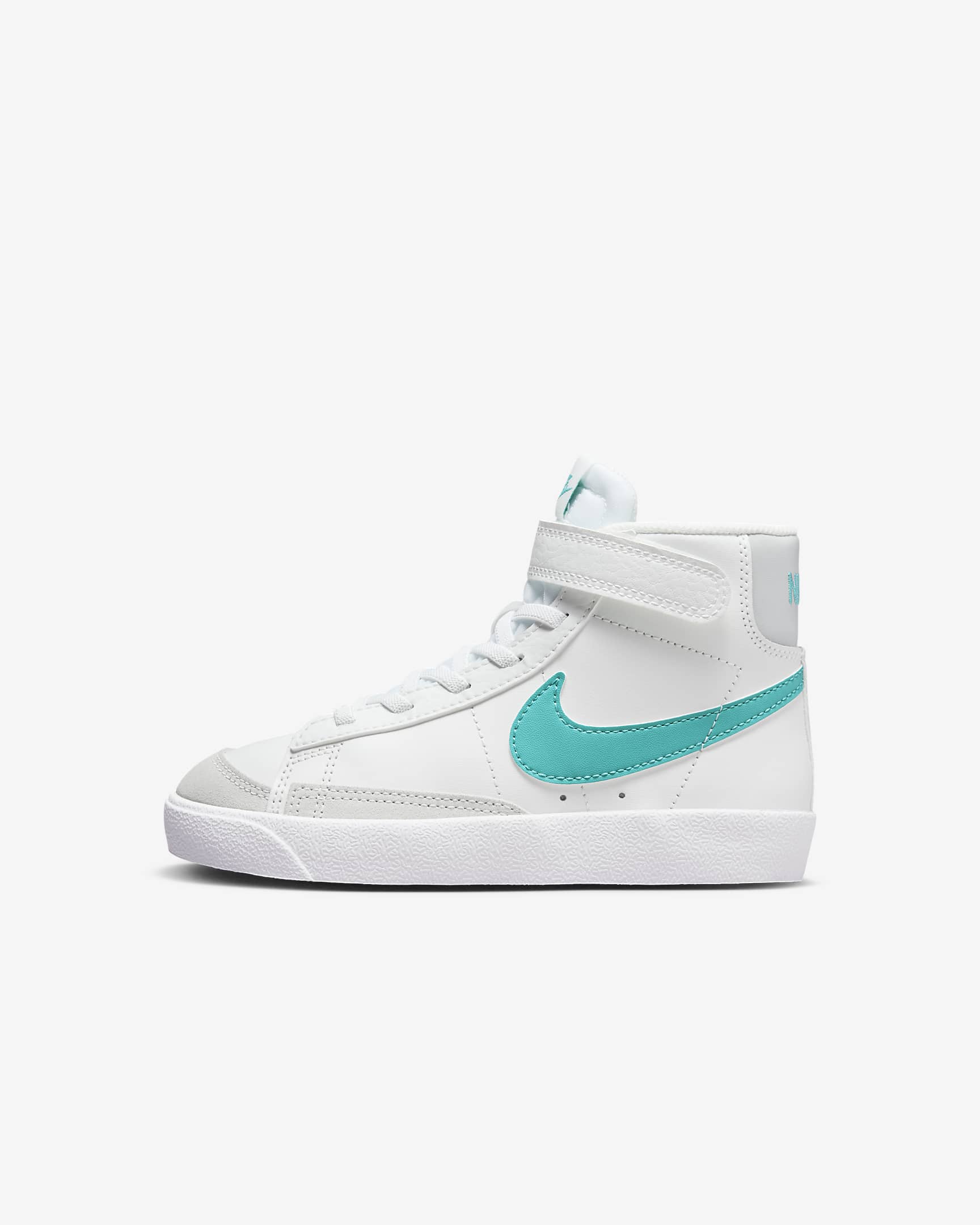 Nike Blazer Mid '77 Younger Kids' Shoes - Summit White/White/Photon Dust/Dusty Cactus