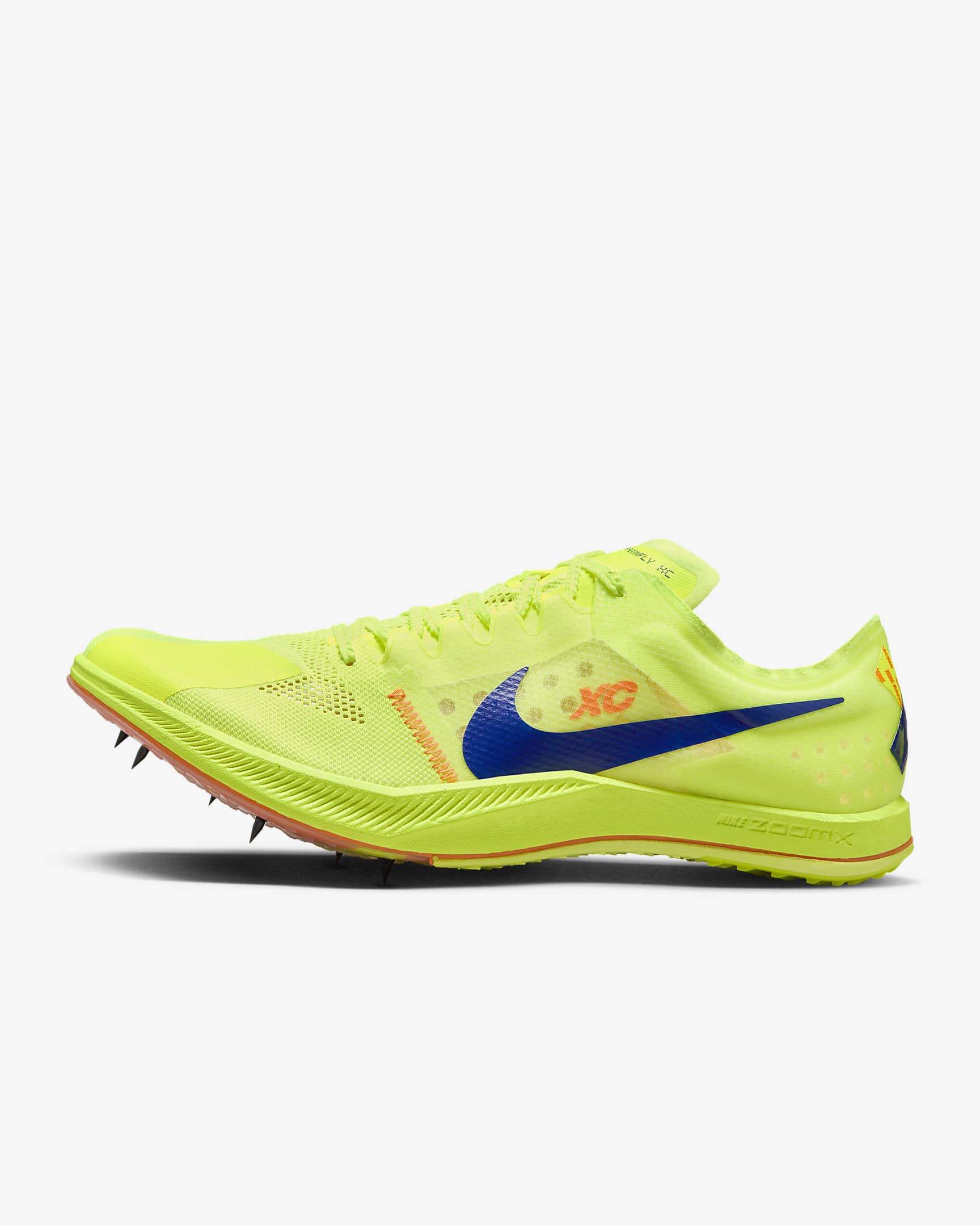 Nike ZoomX Dragonfly XC Zapatillas con clavos para campo a través - Volt/Total Orange/Total Orange/Concord