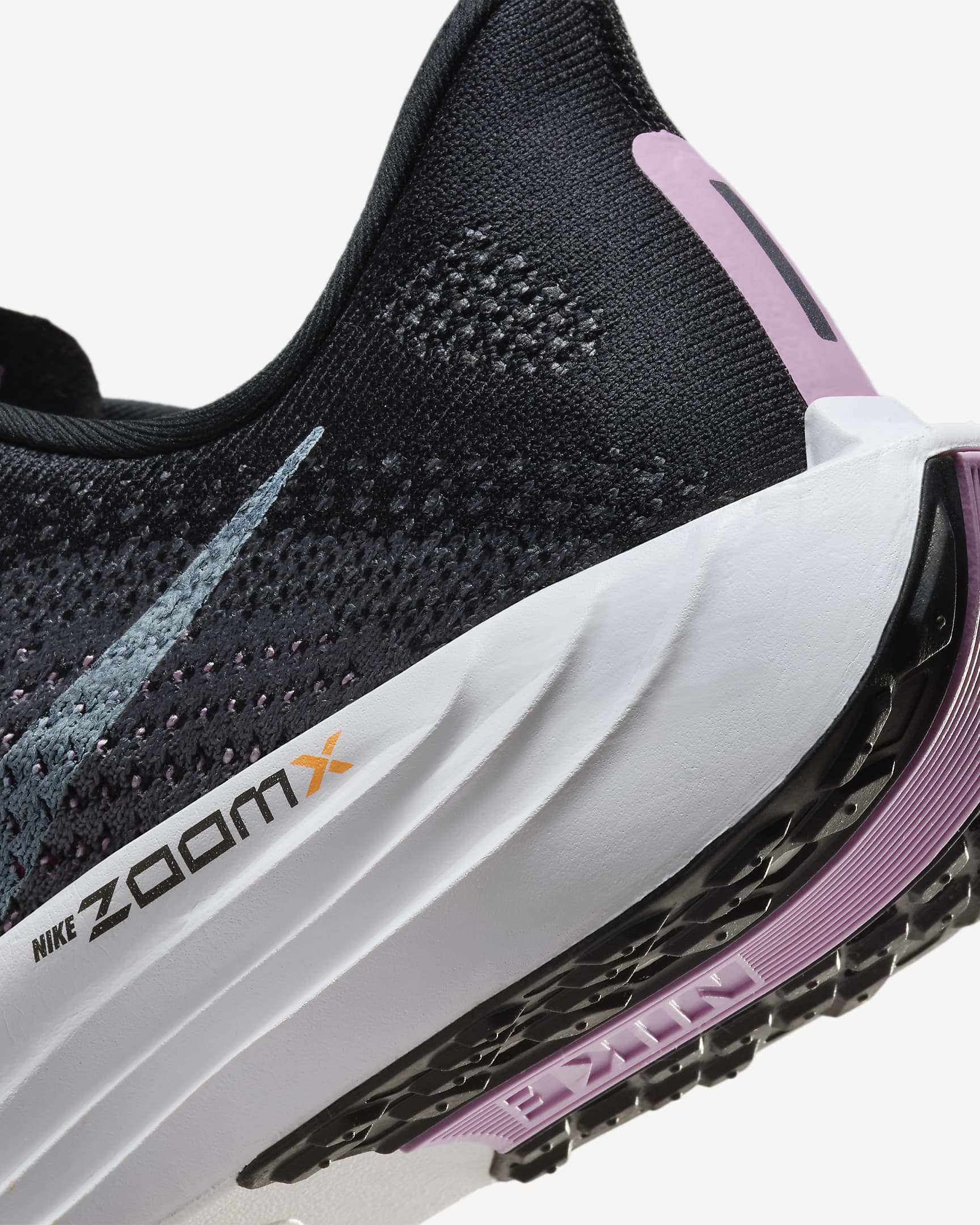 Nike Pegasus Plus Women's Road Running Shoes - Black/Dark Grey/Beyond Pink/Glacier Blue