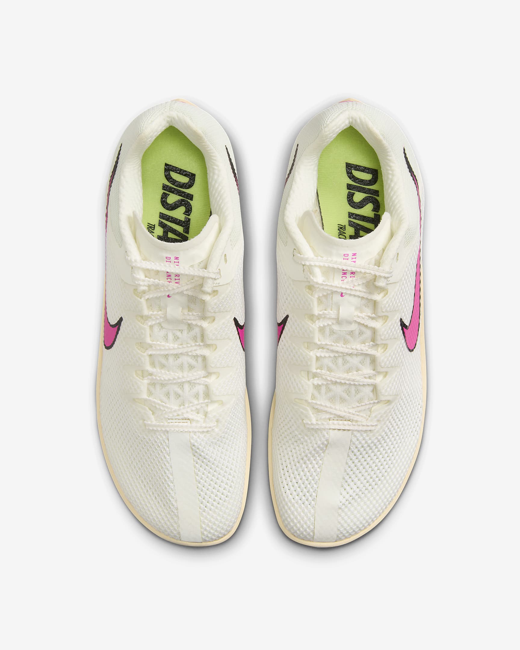 Nike Rival Distance Langstrecken-Spikes - Sail/Light Lemon Twist/Guava Ice/Fierce Pink