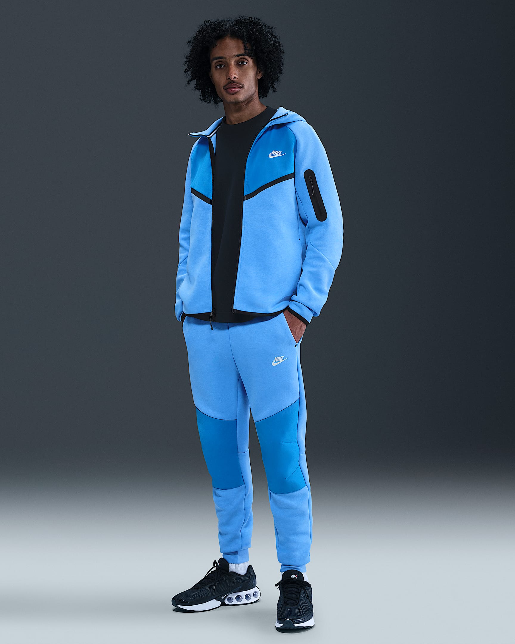 Nike Tech Fleece-Jogger (Herren) - University Blue/Light Photo Blue/Photon Dust
