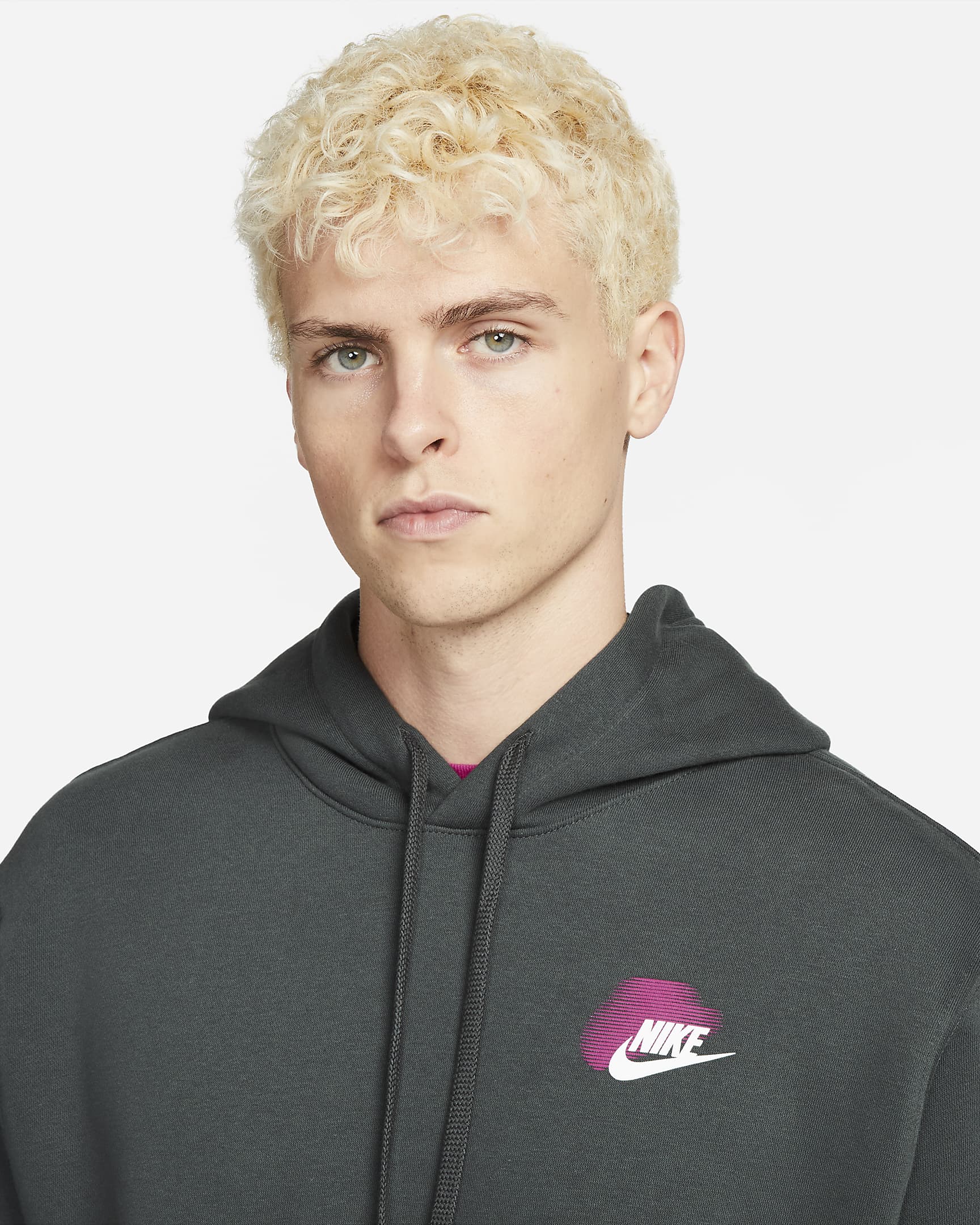 Nike Sportswear Standard Issue Men's Fleece Pullover Hoodie. Nike SI