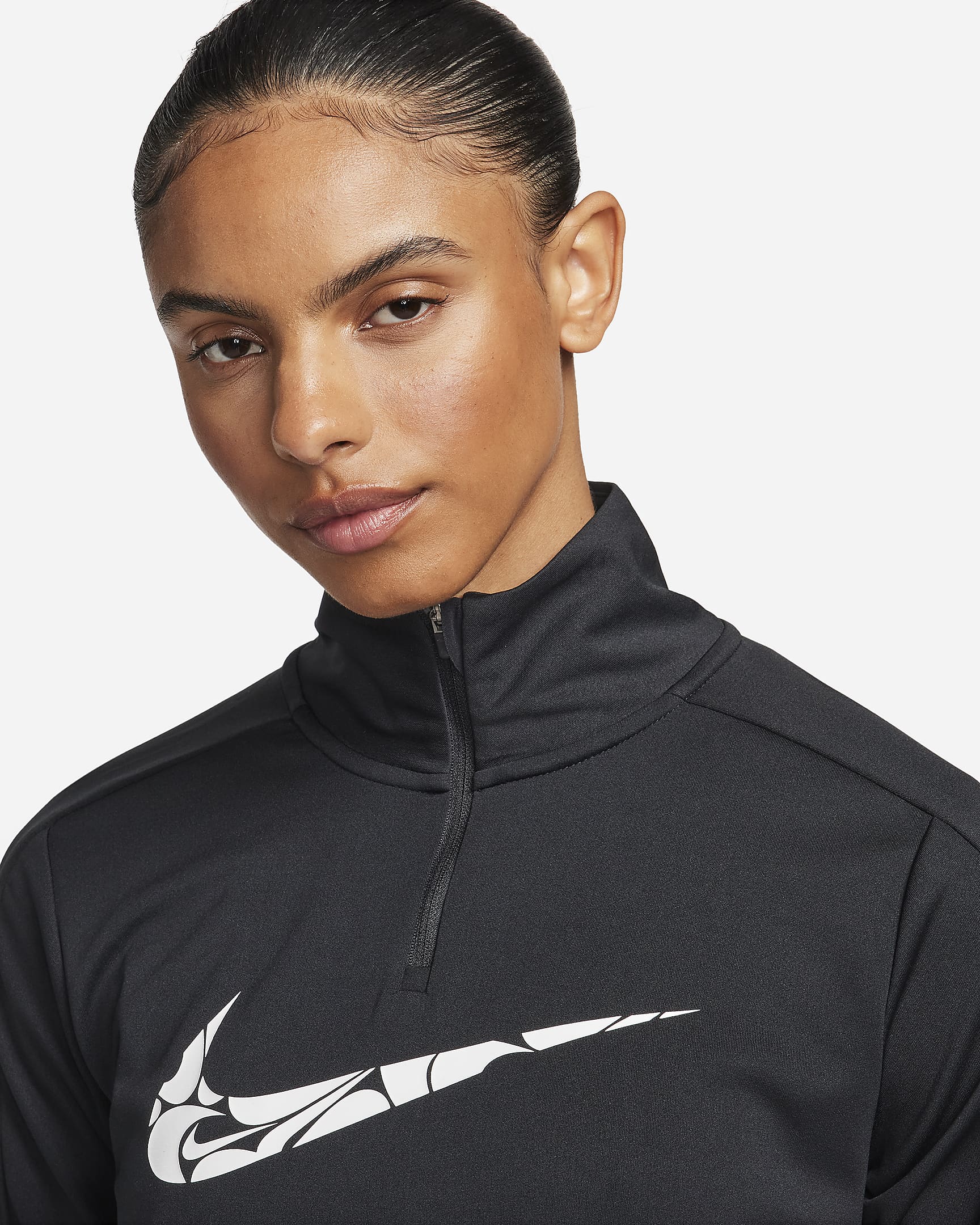 Nike Swoosh Women's Dri-FIT 1/4-Zip Mid Layer. Nike CH