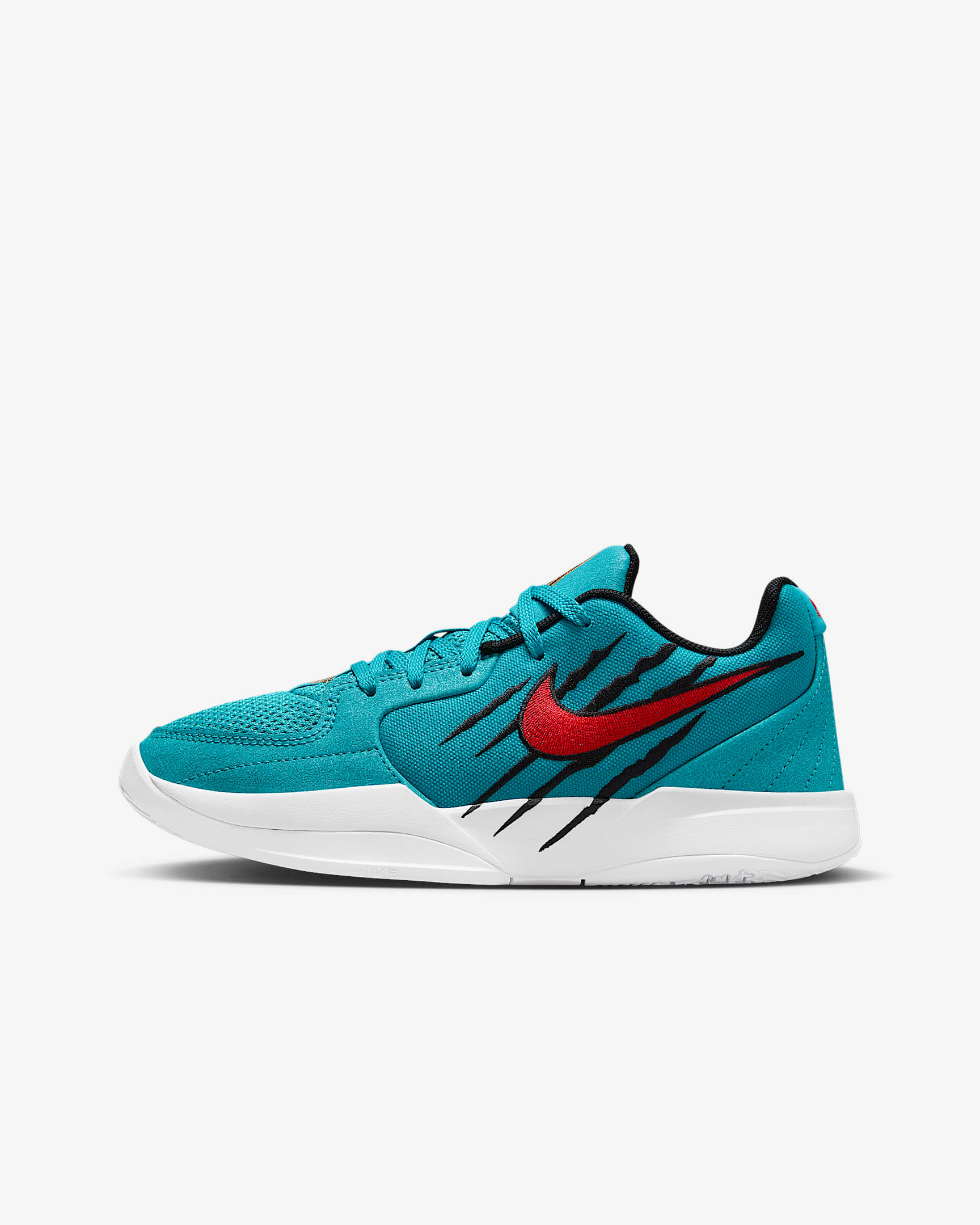 Ja 2 SE "Scratch" Big Kids' Basketball Shoes - Rapid Teal/Black/Ale Brown/University Red