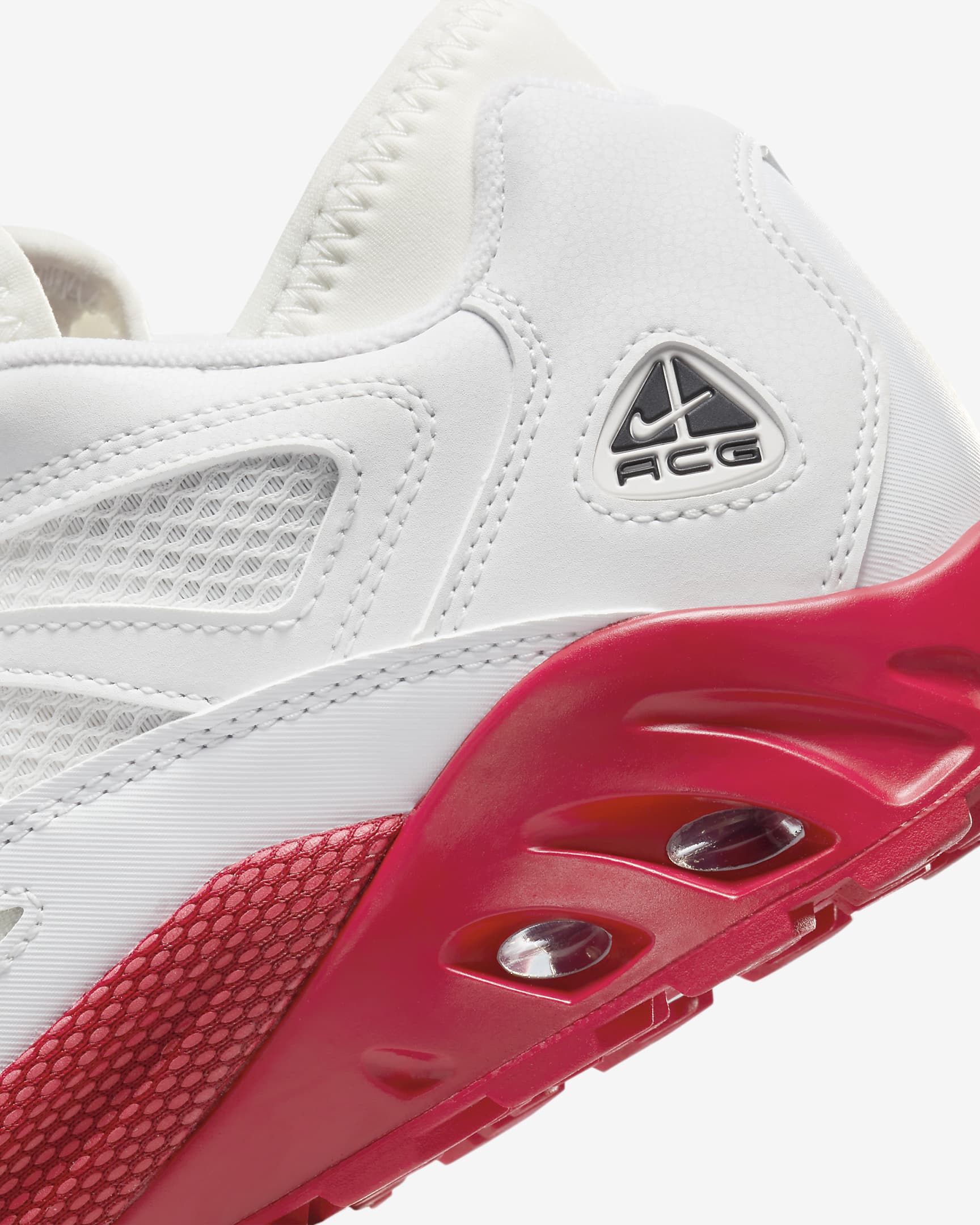 Nike ACG Air Exploraid herenschoenen - Summit White/Summit White/University Red/Zwart