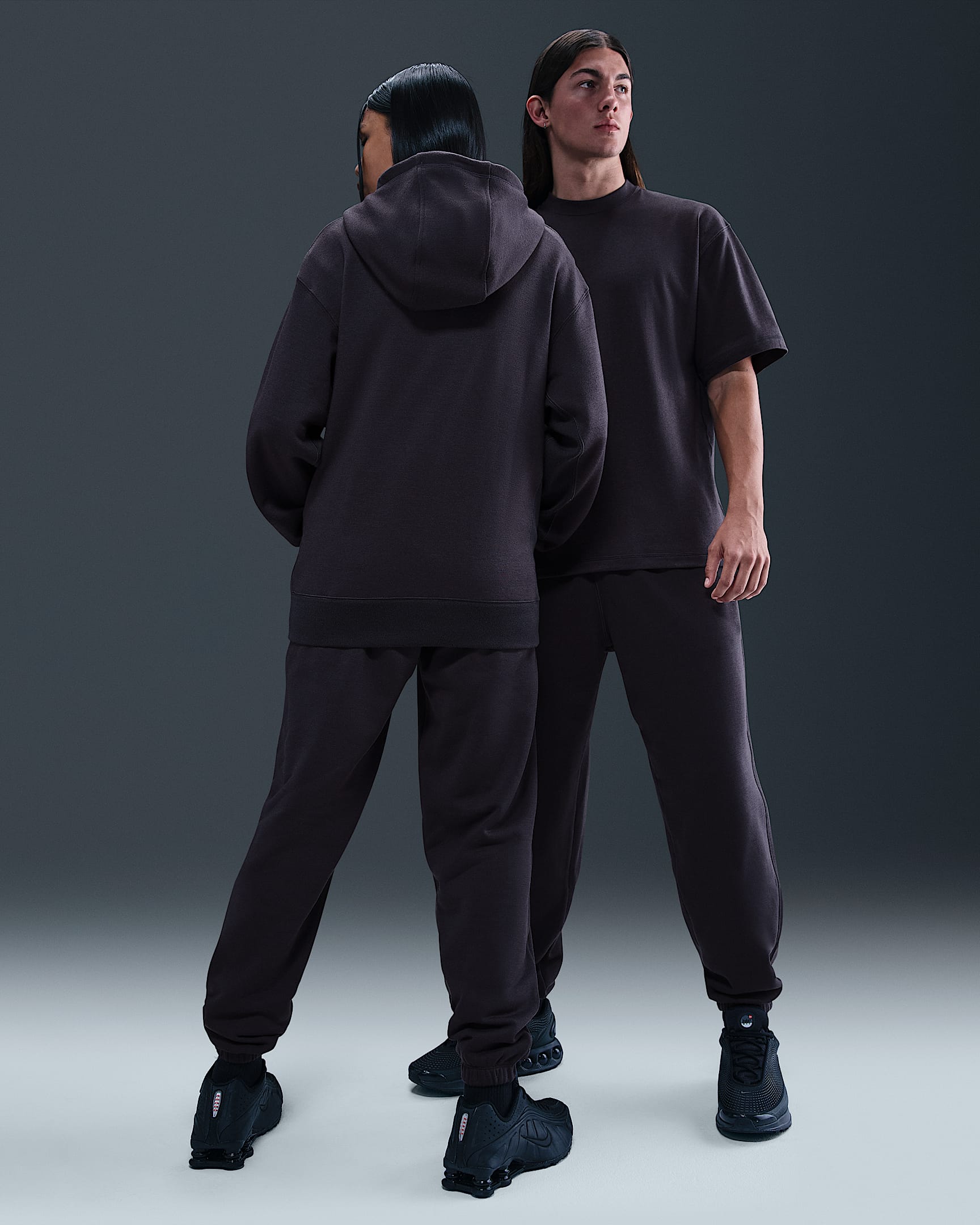 Nike Wool Classics Fleece Pants - Cave Purple