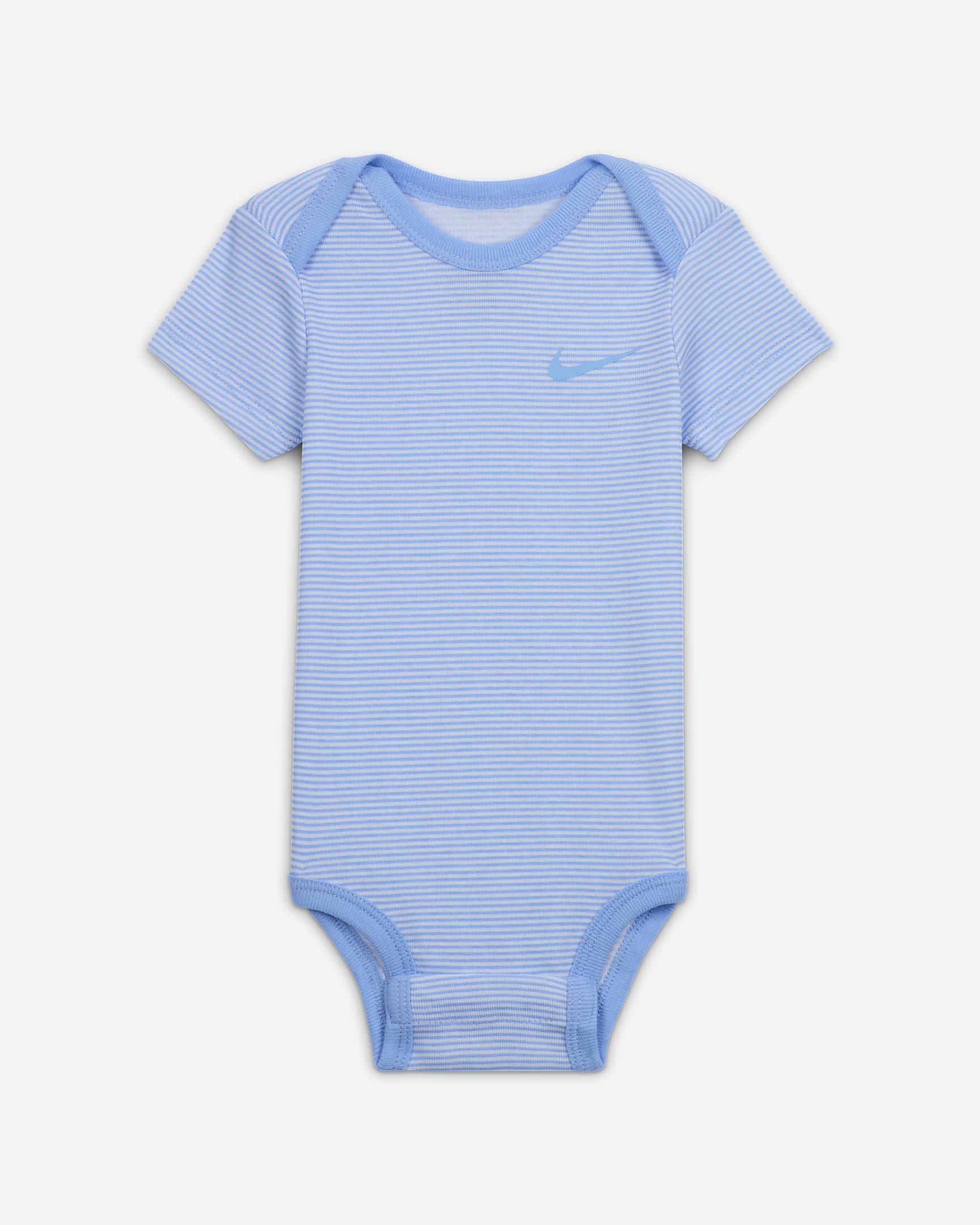 Nike Baby Essentials Baby (0-9M) 3-Piece Bodysuit Set - Multi-Color/Cobalt Bliss