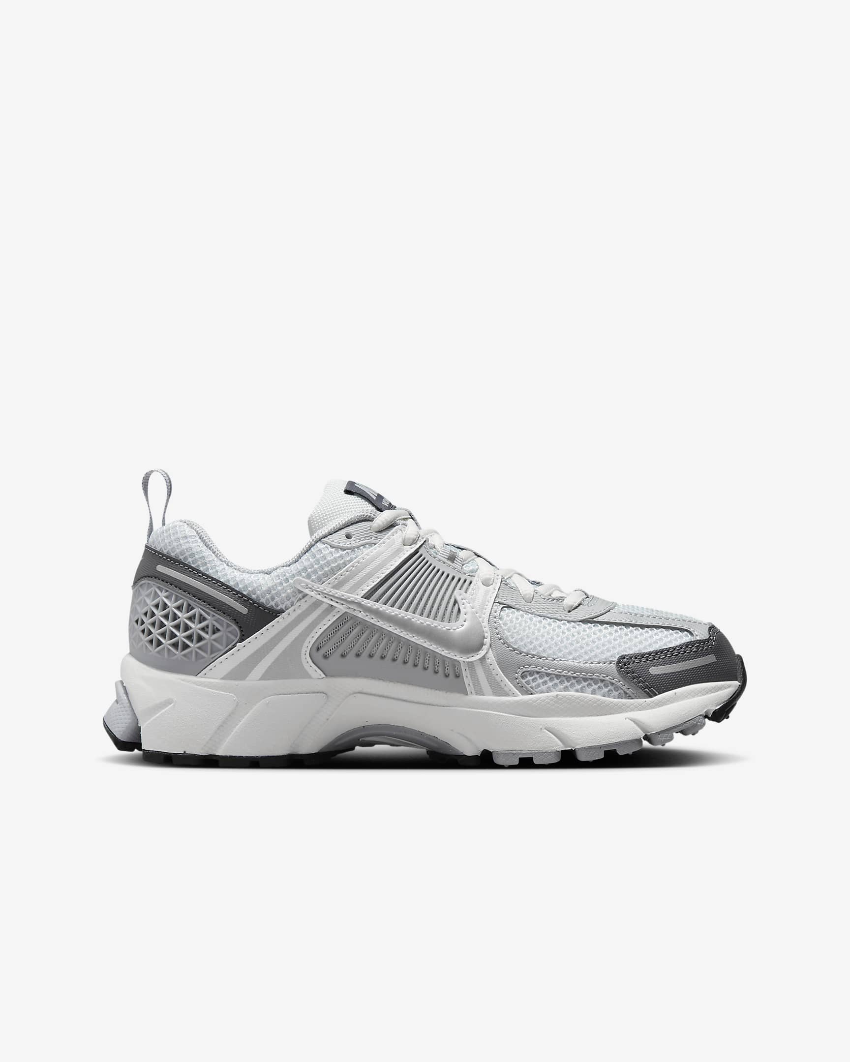 Nike Vomero 5 kinderschoenen - Pure Platinum/Summit White/Dark Grey/Metallic Silver