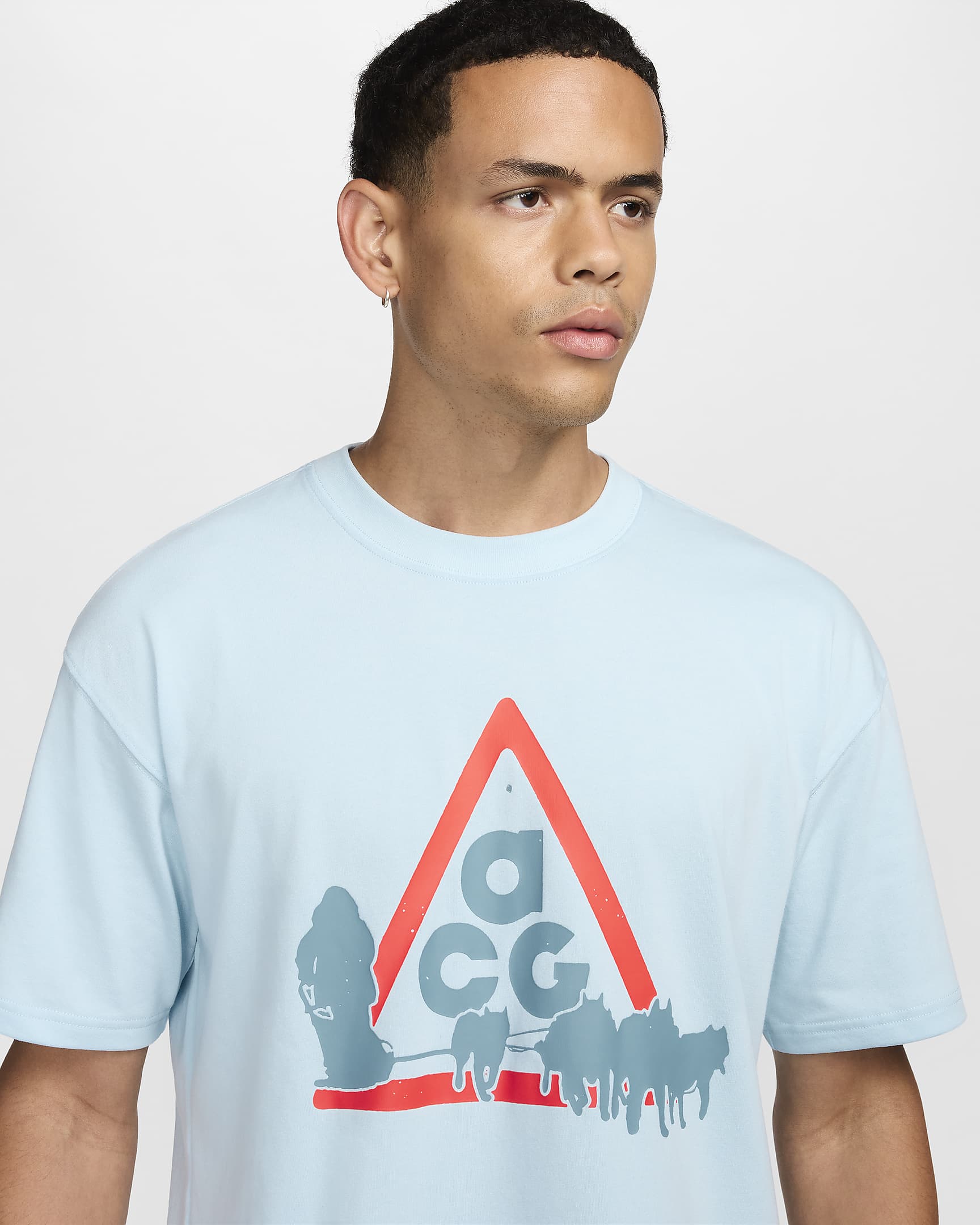 T-shirt Dri-FIT Nike ACG para homem - Azul Glacier