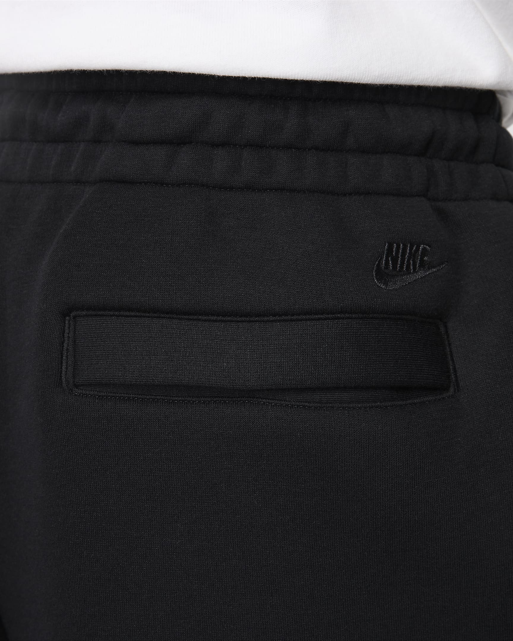 Pantalon en tissu Fleece Nike Tech pour homme - Noir/Noir