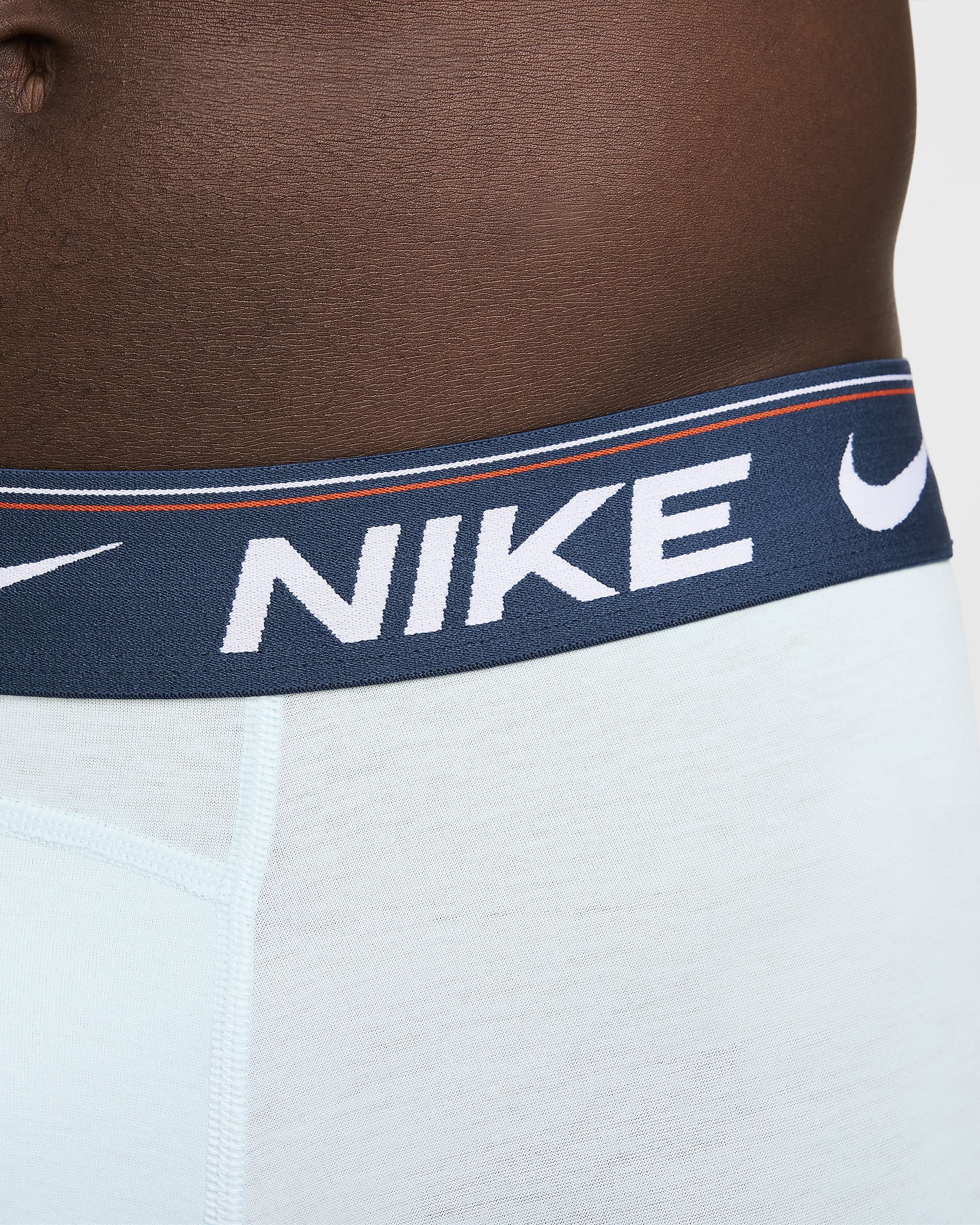 Nike Ultra Comfort Men's Dri-FIT Long Boxer Brief (3-Pack) - Mist Blue