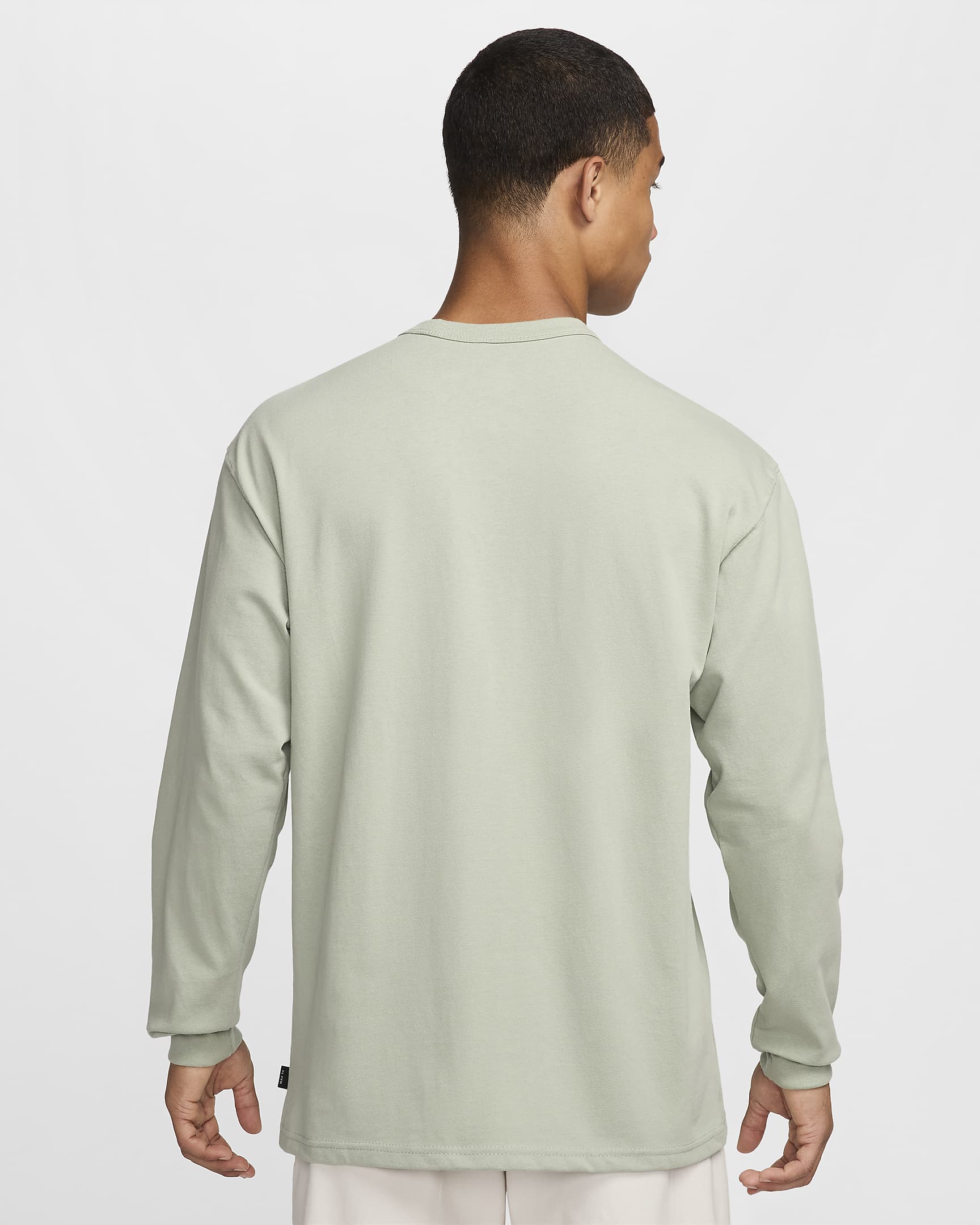 Tee-shirt à manches longues Nike Sportswear Premium Essentials pour Homme - Jade Horizon