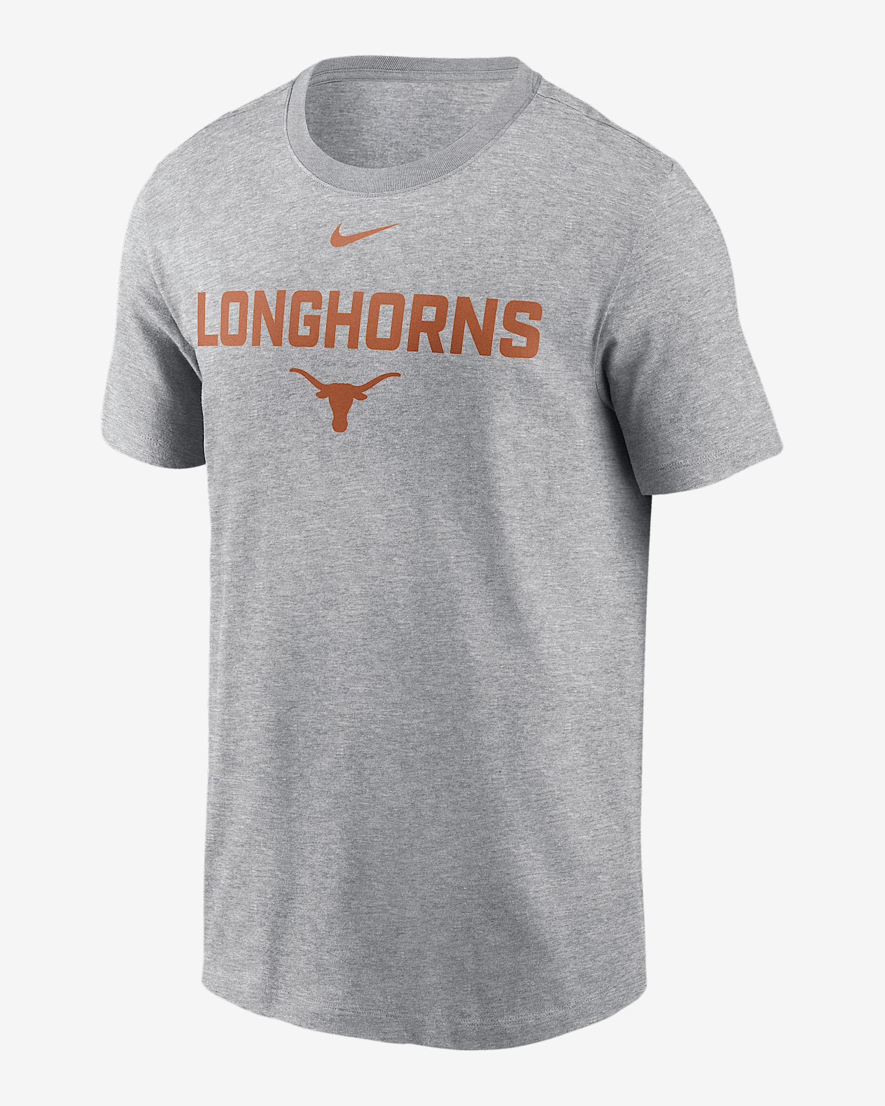 Texas Campus 2-Hit Men's Nike College T-Shirt - Grey