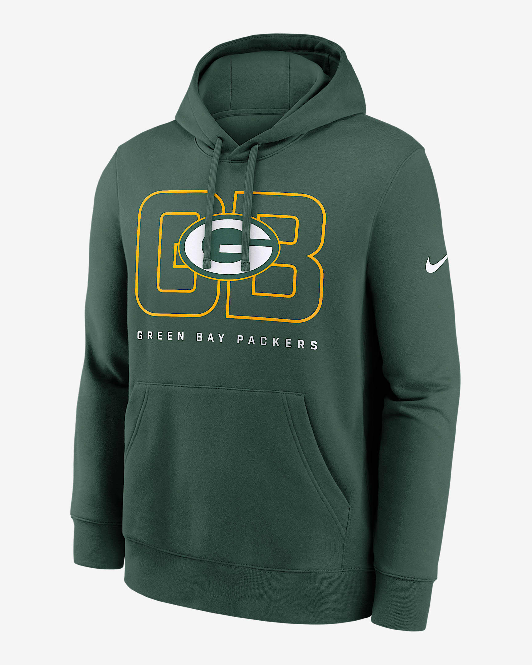Green Bay Packers Busted Play Club Men's Nike NFL Pullover Hoodie - Green