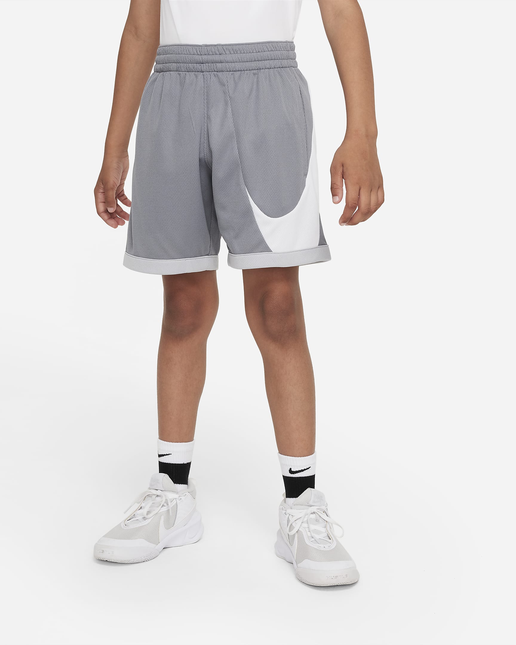 Nike DriFIT Older Kids' (Boys') Basketball Shorts. Nike IE