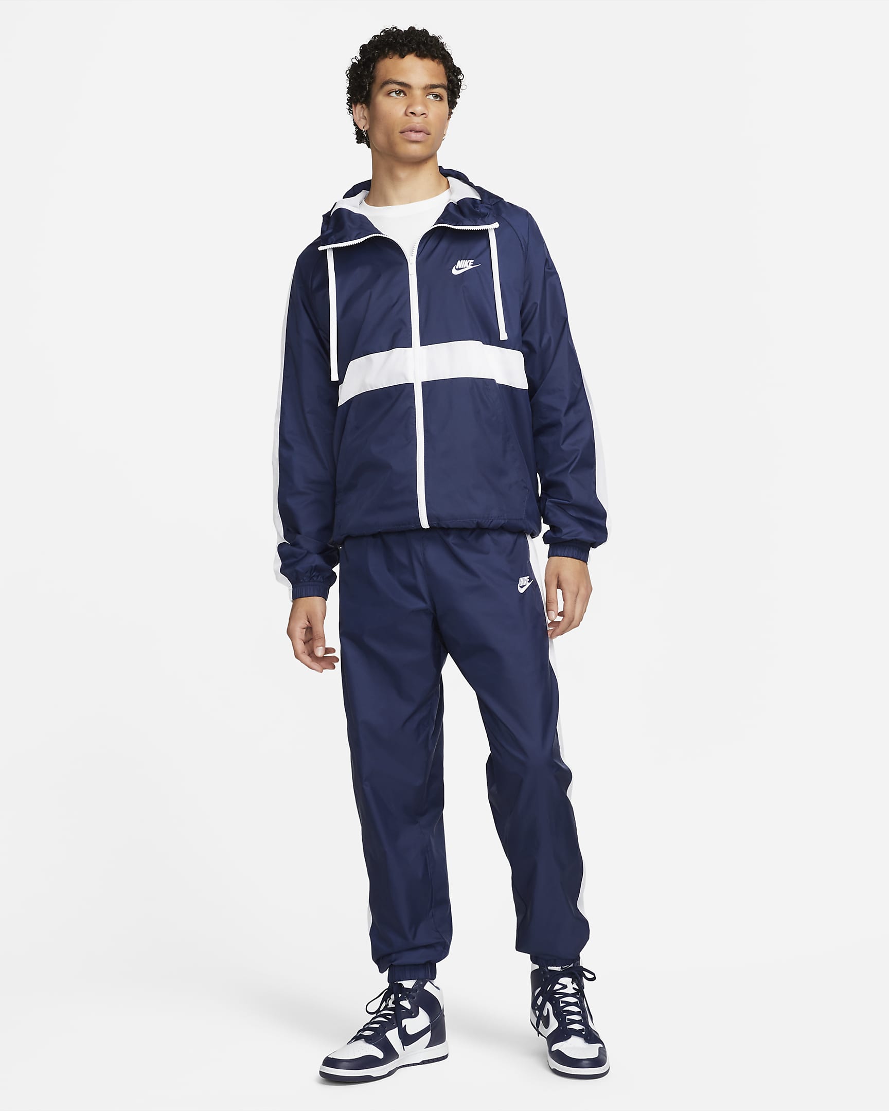 Nike Sportswear Men's Hooded Woven Tracksuit. Nike NO