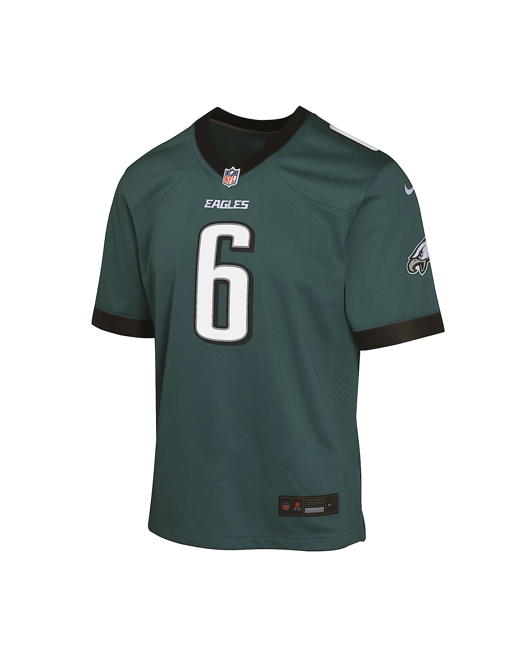 Devonta Smith Philadelphia Eagles Big Kids' Nike Dri-FIT NFL Football Jersey - Green