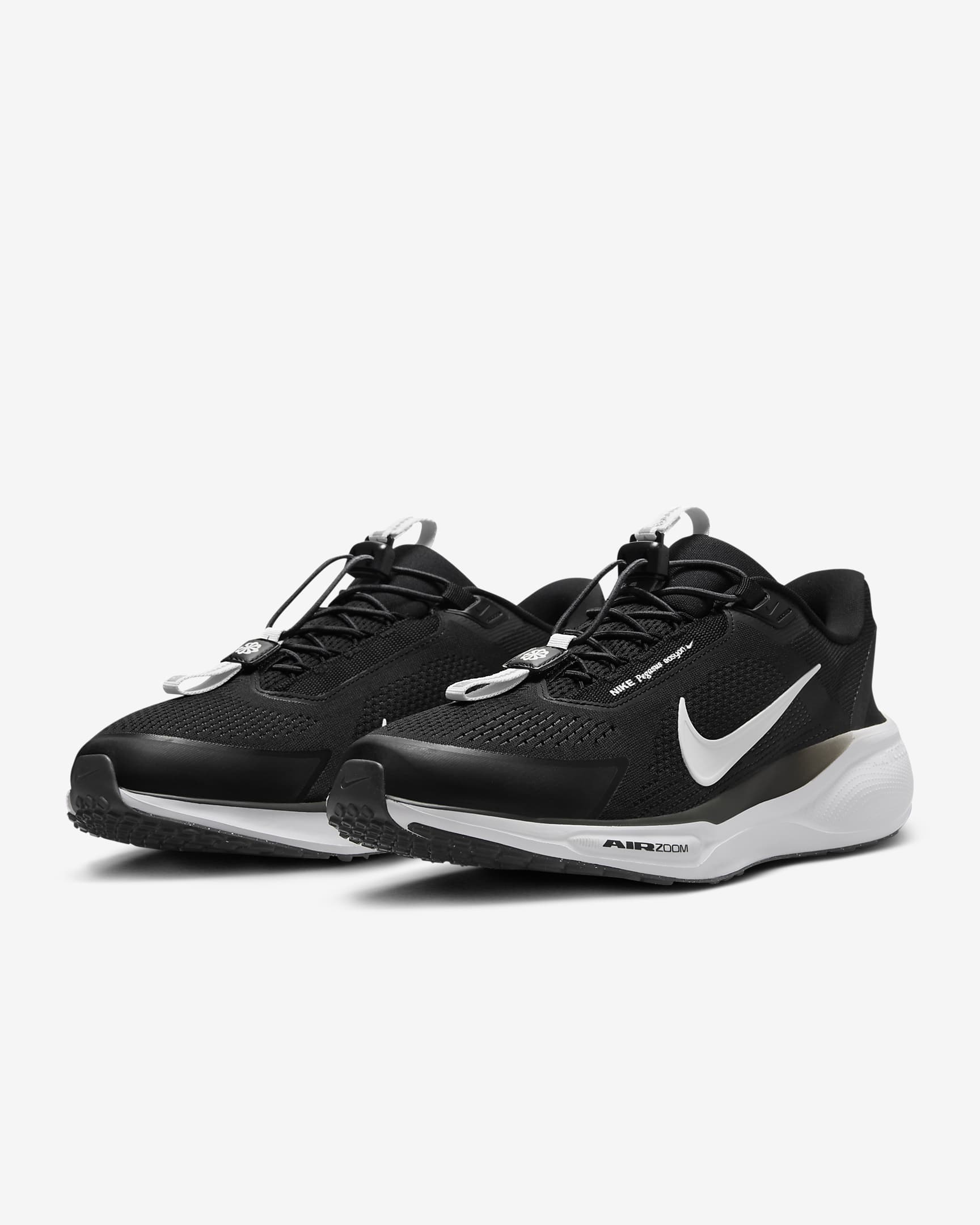 Nike Pegasus EasyOn Men's Road Running Shoes - Black/Anthracite/Photon Dust/White