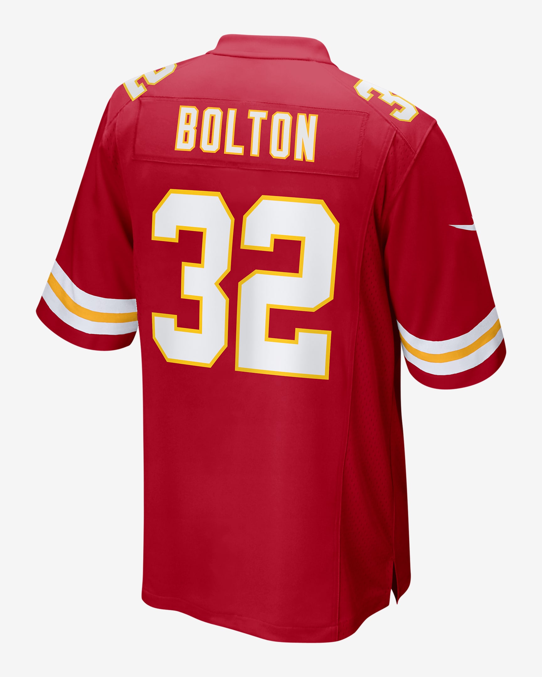 Jersey Nike de la NFL Game para hombre Nick Bolton Kansas City Chiefs Super Bowl LVIII - Rojo