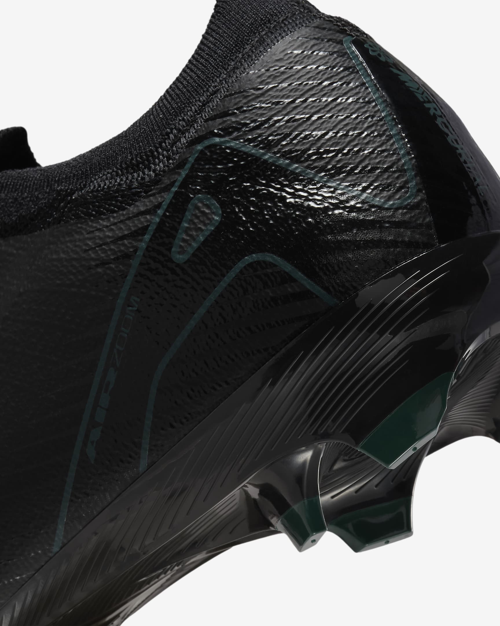 Nike Mercurial Vapor 16 Pro FG Low-Top Soccer Cleats - Black/Deep Jungle/Black