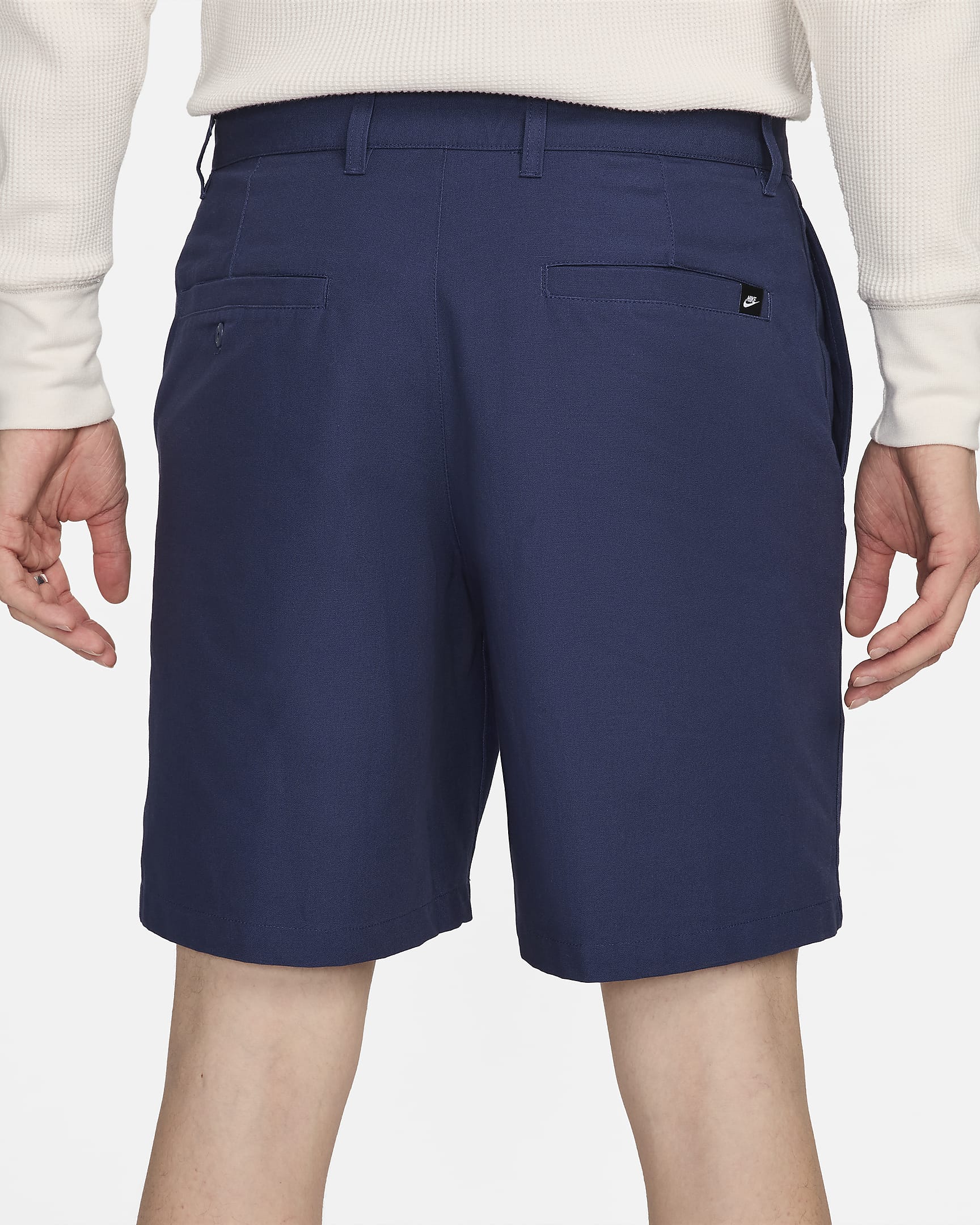 Nike Club chinoshorts voor heren - Midnight Navy/Midnight Navy