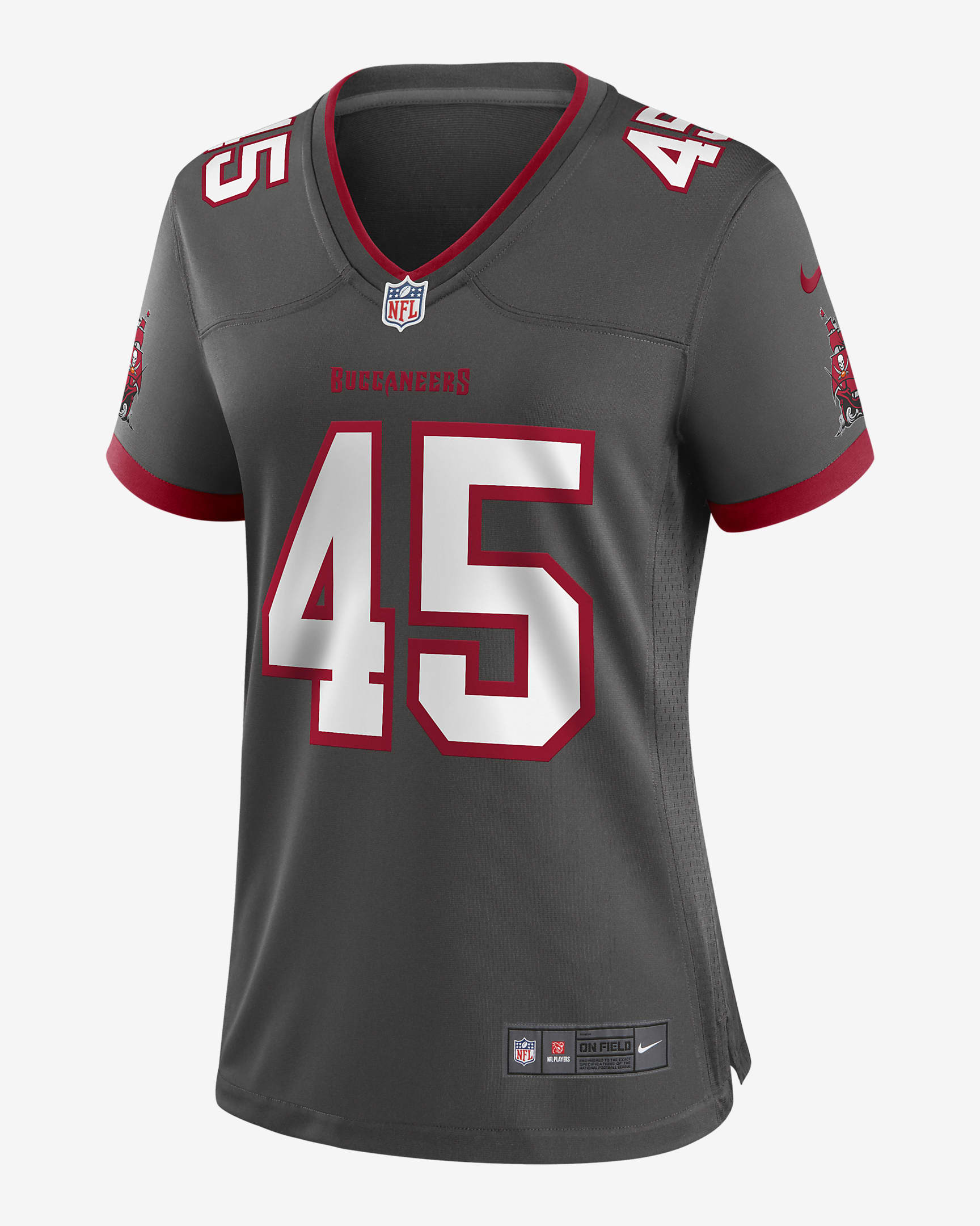 NFL Tampa Bay Buccaneers (Devin White) Women's Game Football Jersey ...