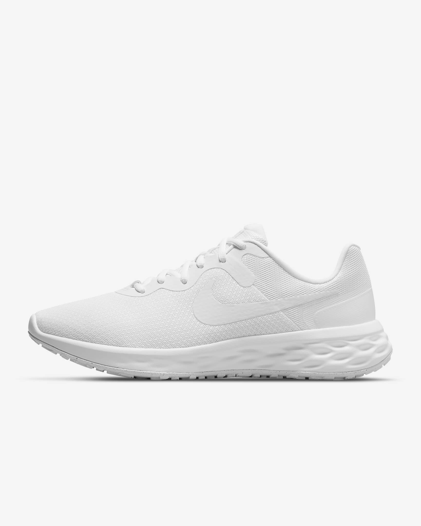 Tenis de correr en carretera para hombre Nike Revolution 6 - Blanco/Blanco/Blanco