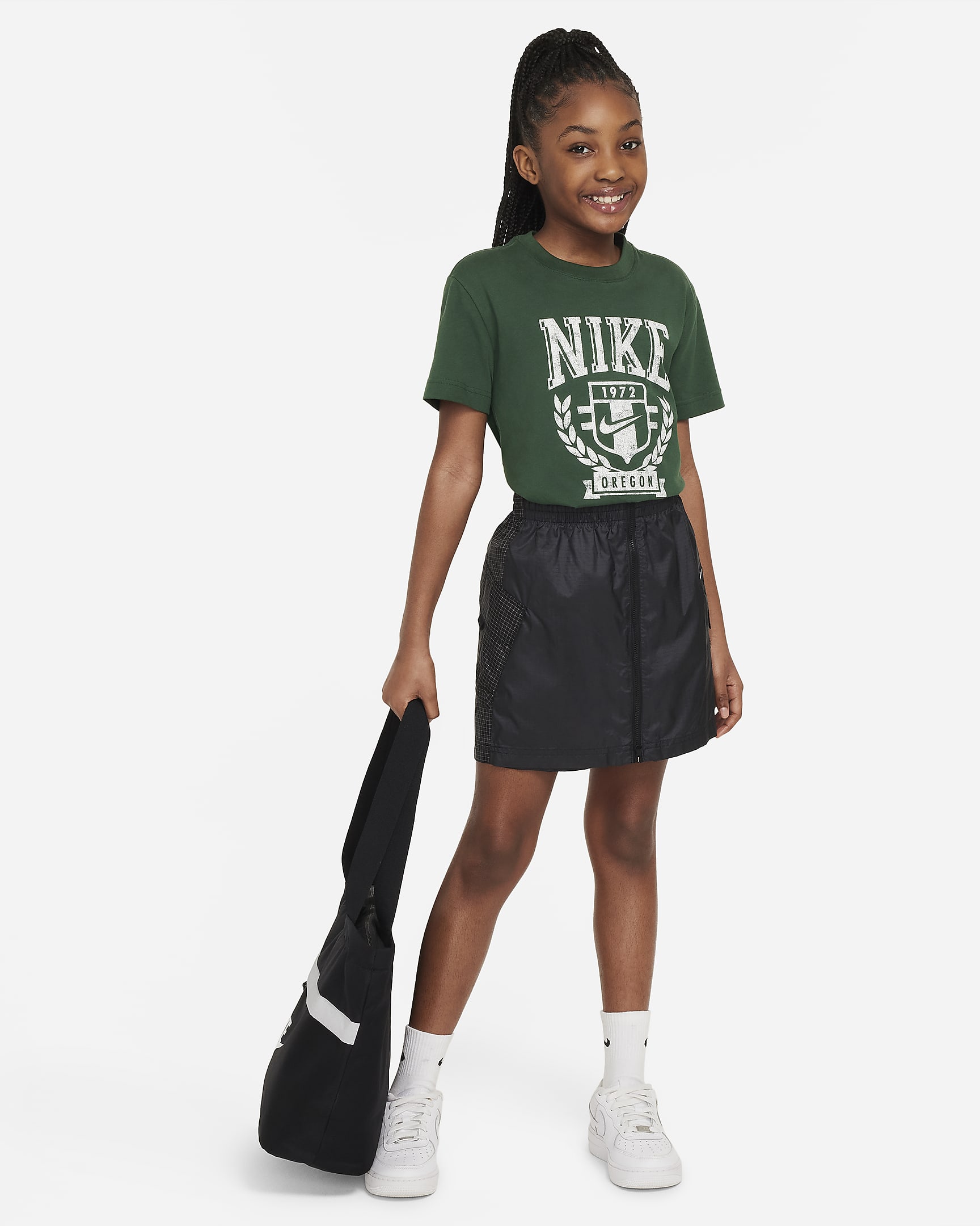 Nike Sportswear T-shirt voor meisjes - Fir
