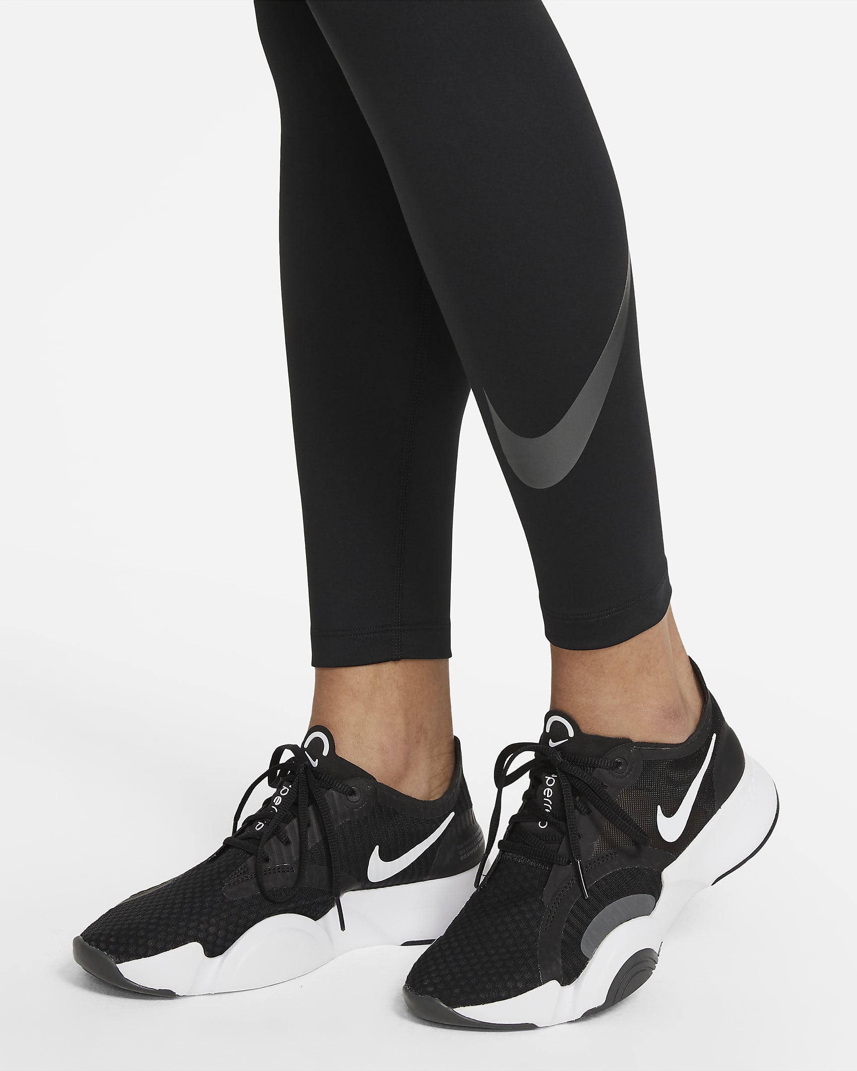 Nike One Icon Clash Women's Mid-Rise 7/8 Graphic Leggings. Nike JP